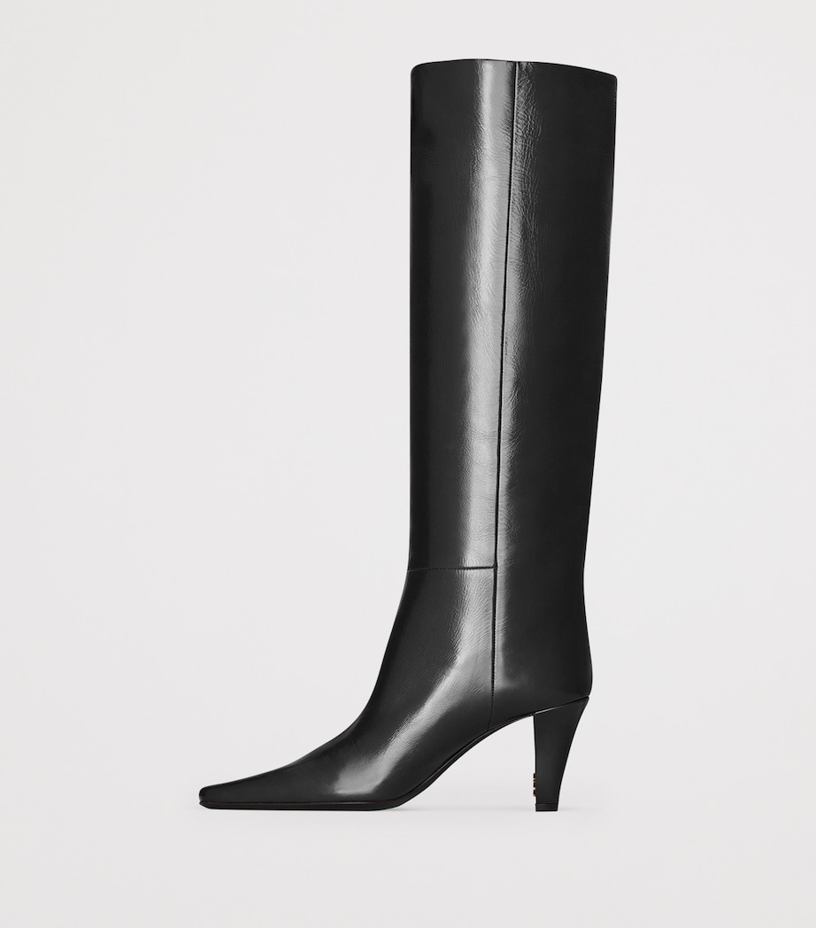 Patent Leather Jill Knee-High Boots 75 1000 Image 3