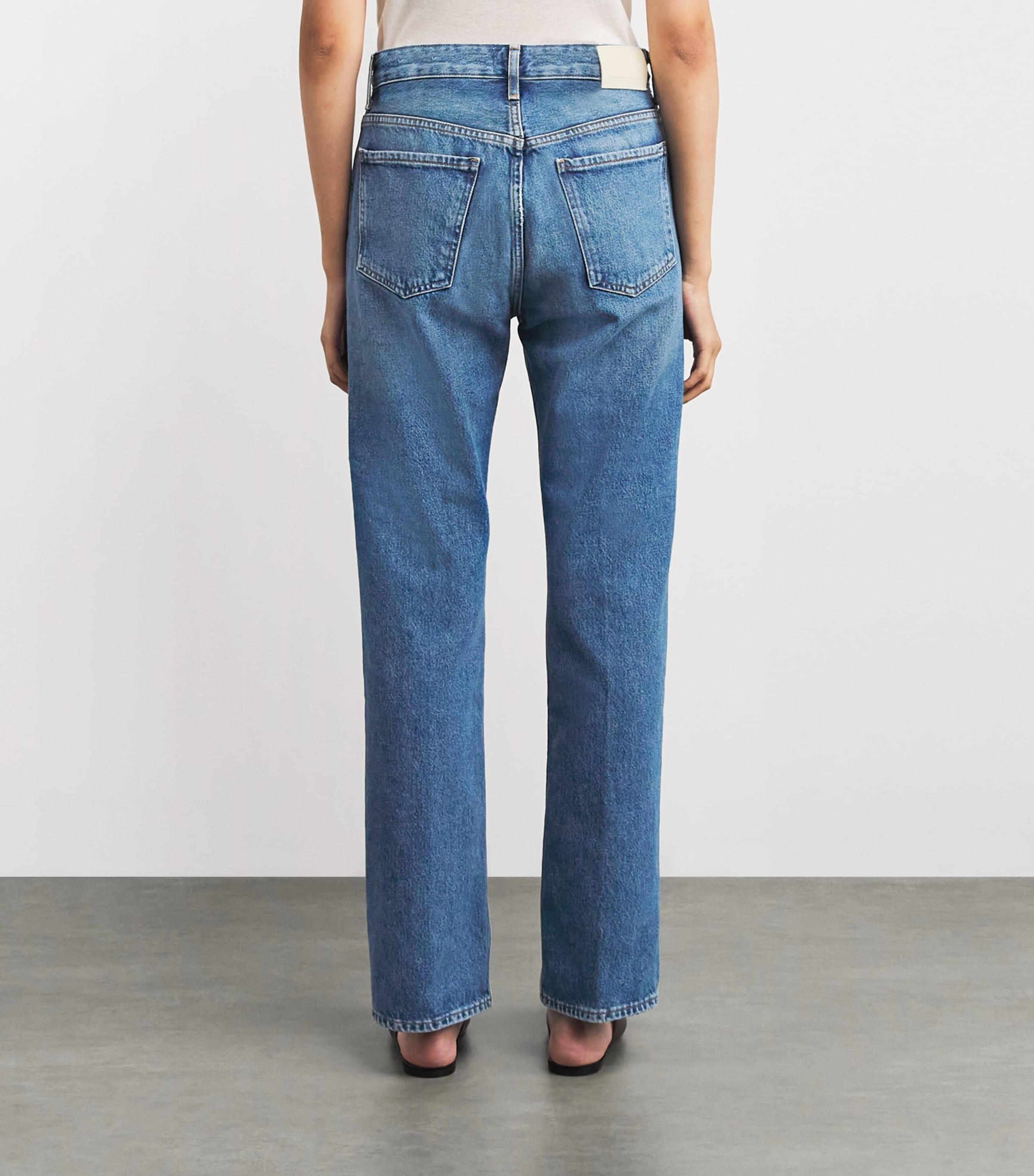 High-Waist Zurie Straight Jeans DEMI Image 4