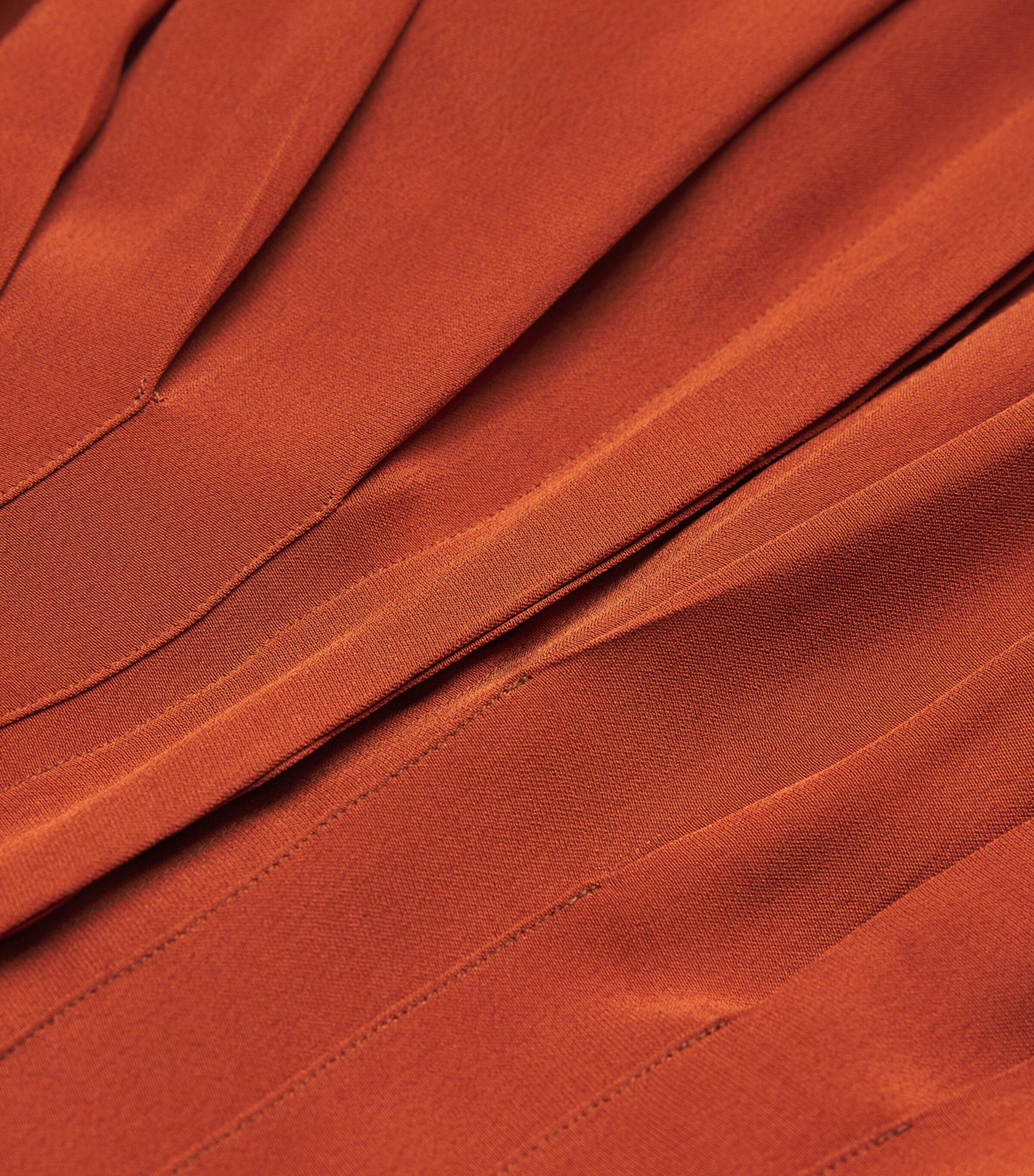 Crepe Courage Maxi Dress RUST CREPE Image 5