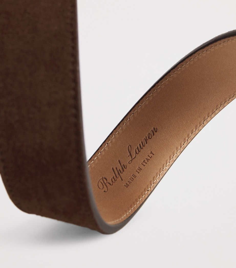 Suede Belt BROWN Image 5