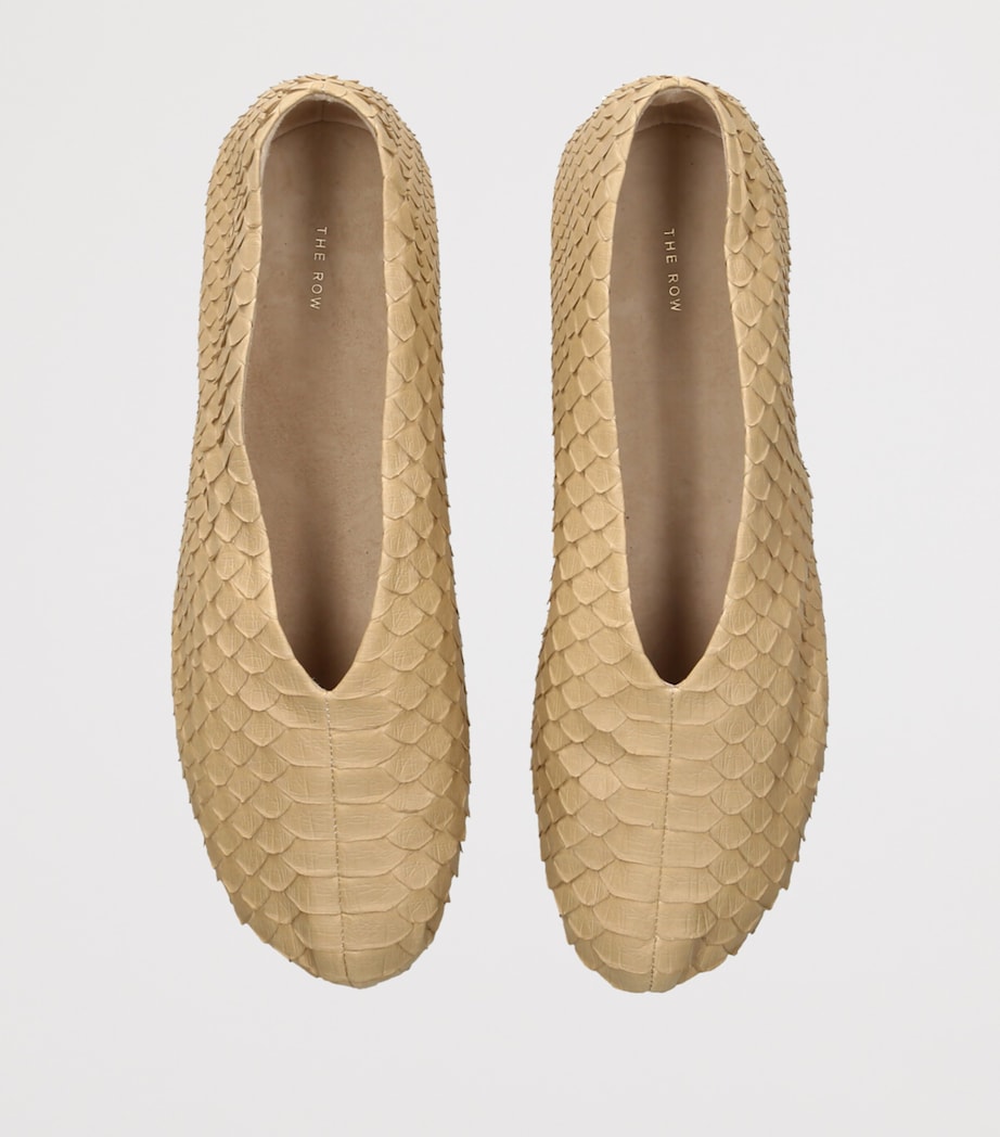 Stella Leather Ballet Flats OTHER Image 4