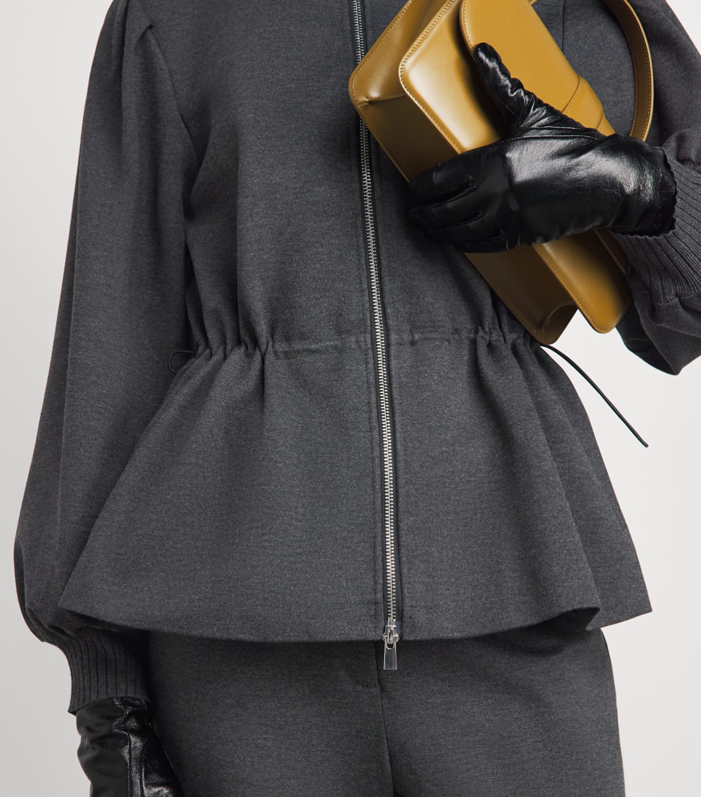 Toccin Womens Ida Drawstring Jacket Shadow Image 3