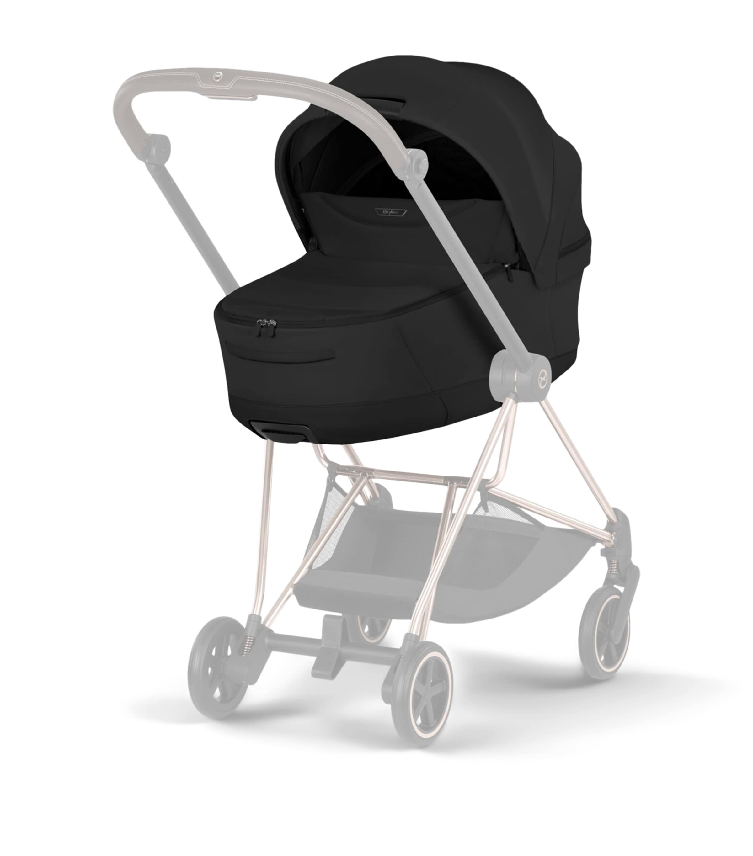 Cybex MIOS Fold Lux Carrycot Style Collection Sepia Black Image 1