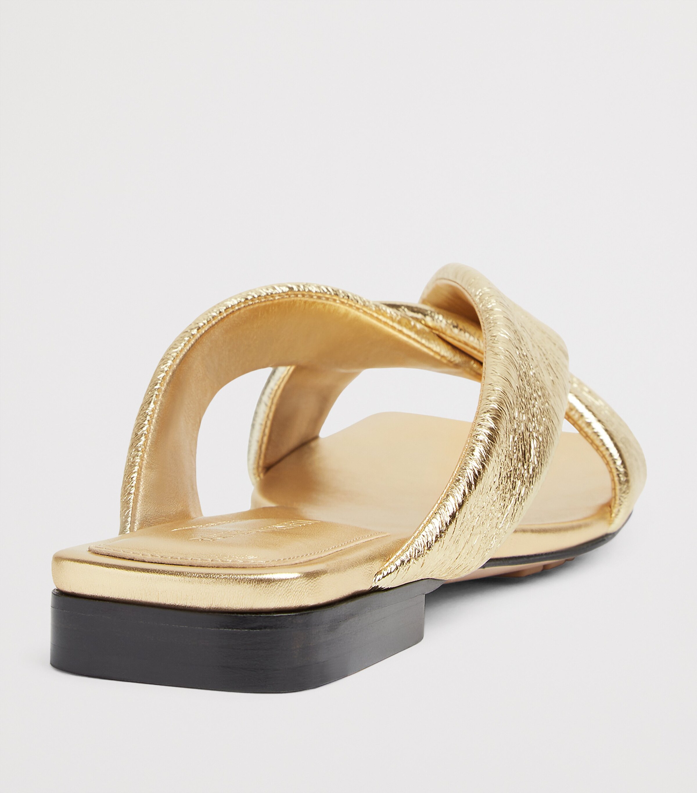 Metallic Leather Riva Mules 8116 Image 6