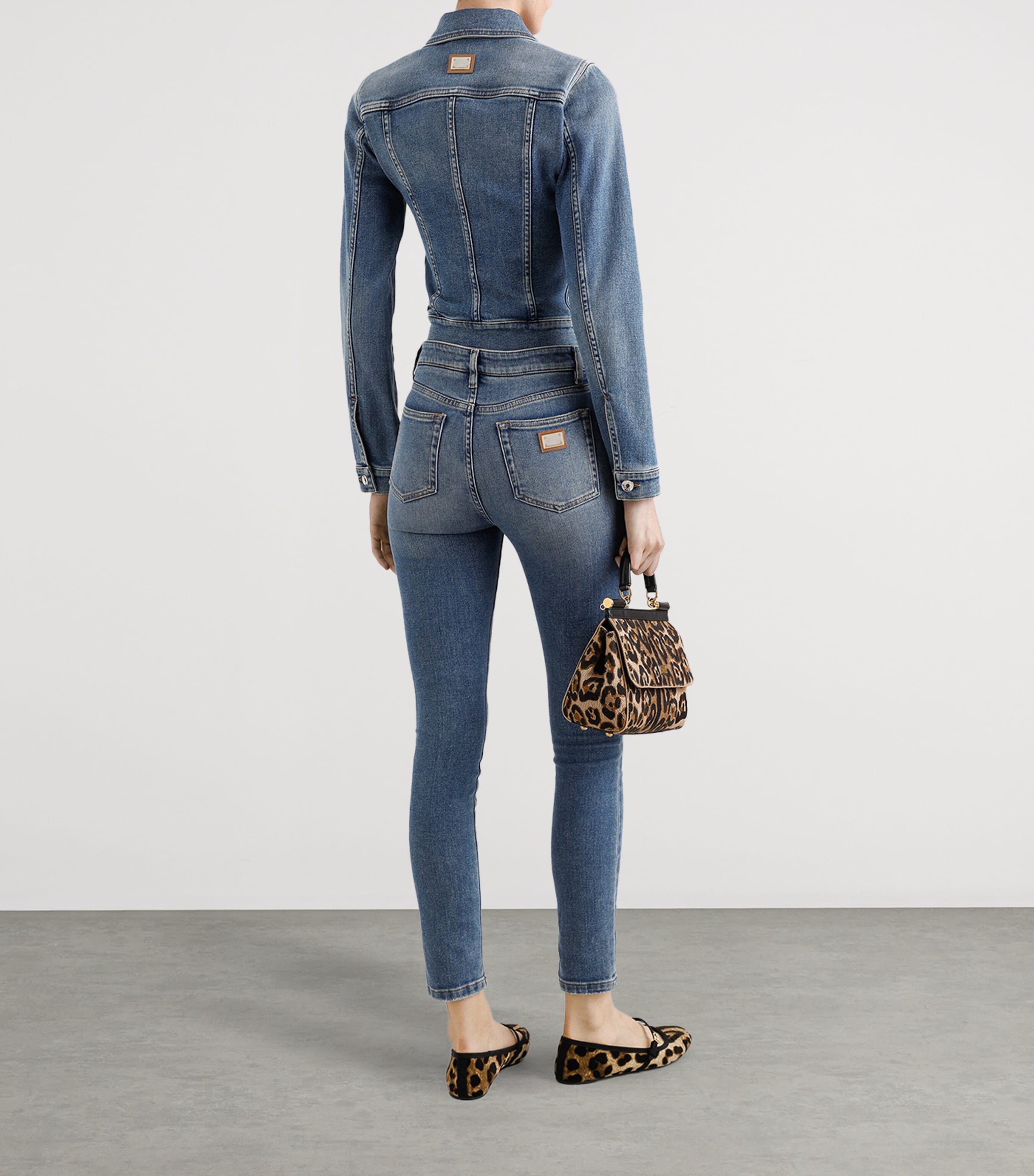 Cropped Denim Jacket S9001-COMBINED Image 5