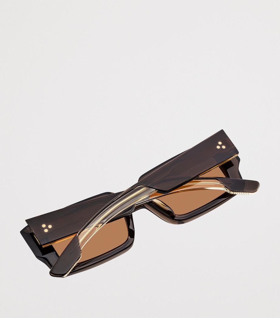 Jacques Marie Mage Quant Rectangle Sunglasses London Image 4
