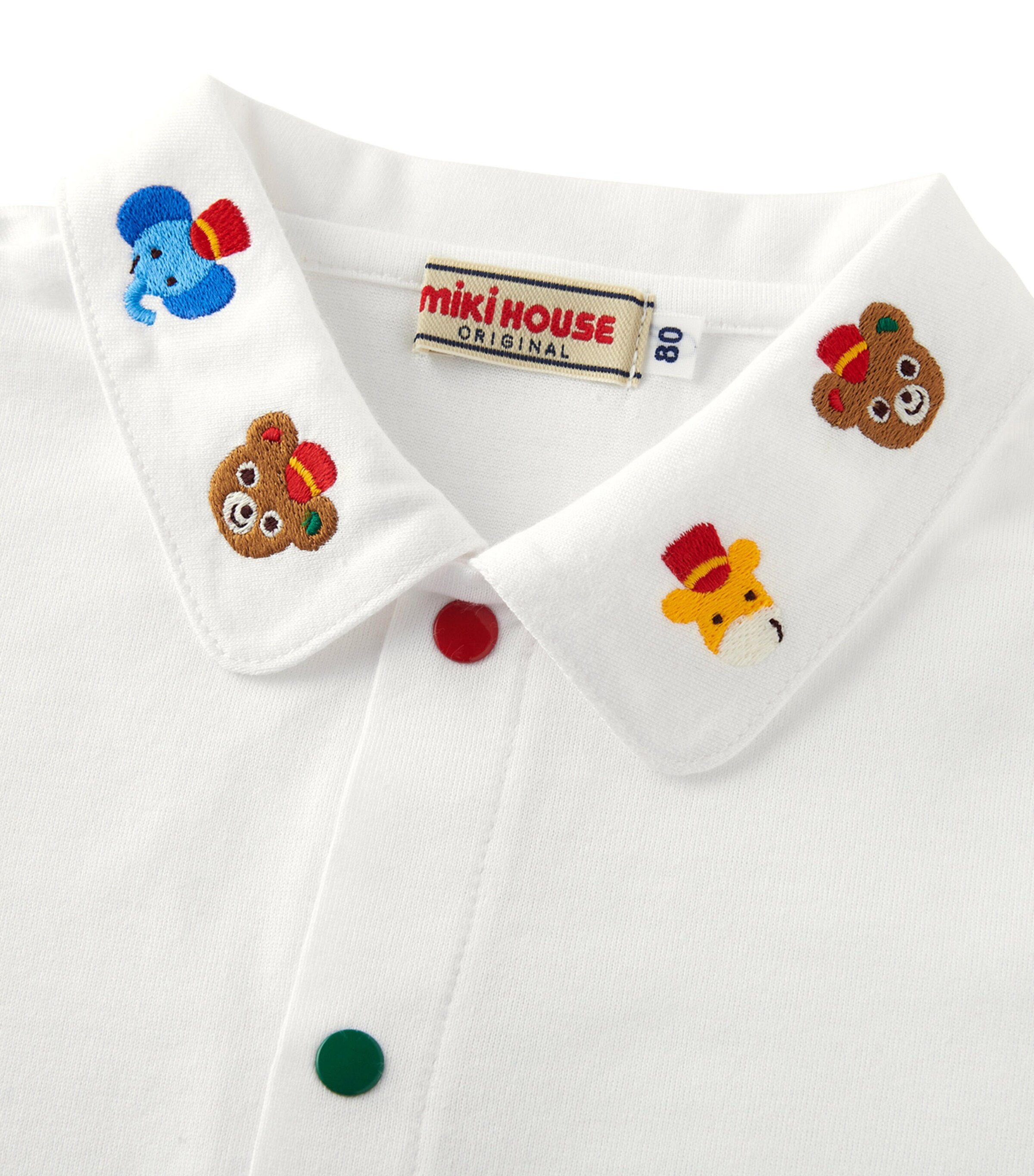 Miki House Cotton Button-Down Shirt (2-4 Years) Image 5