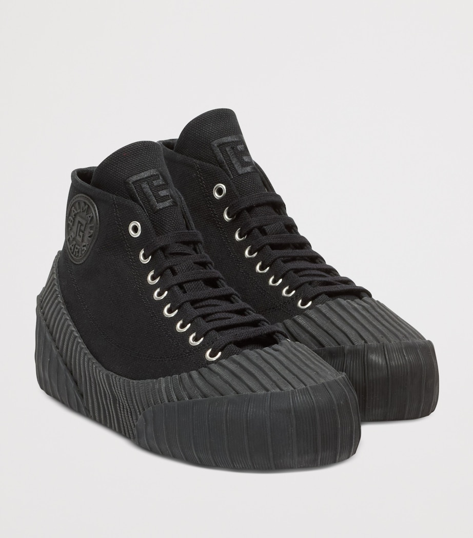 Canvas Riff Sneakers 0PA NOIR Image 8