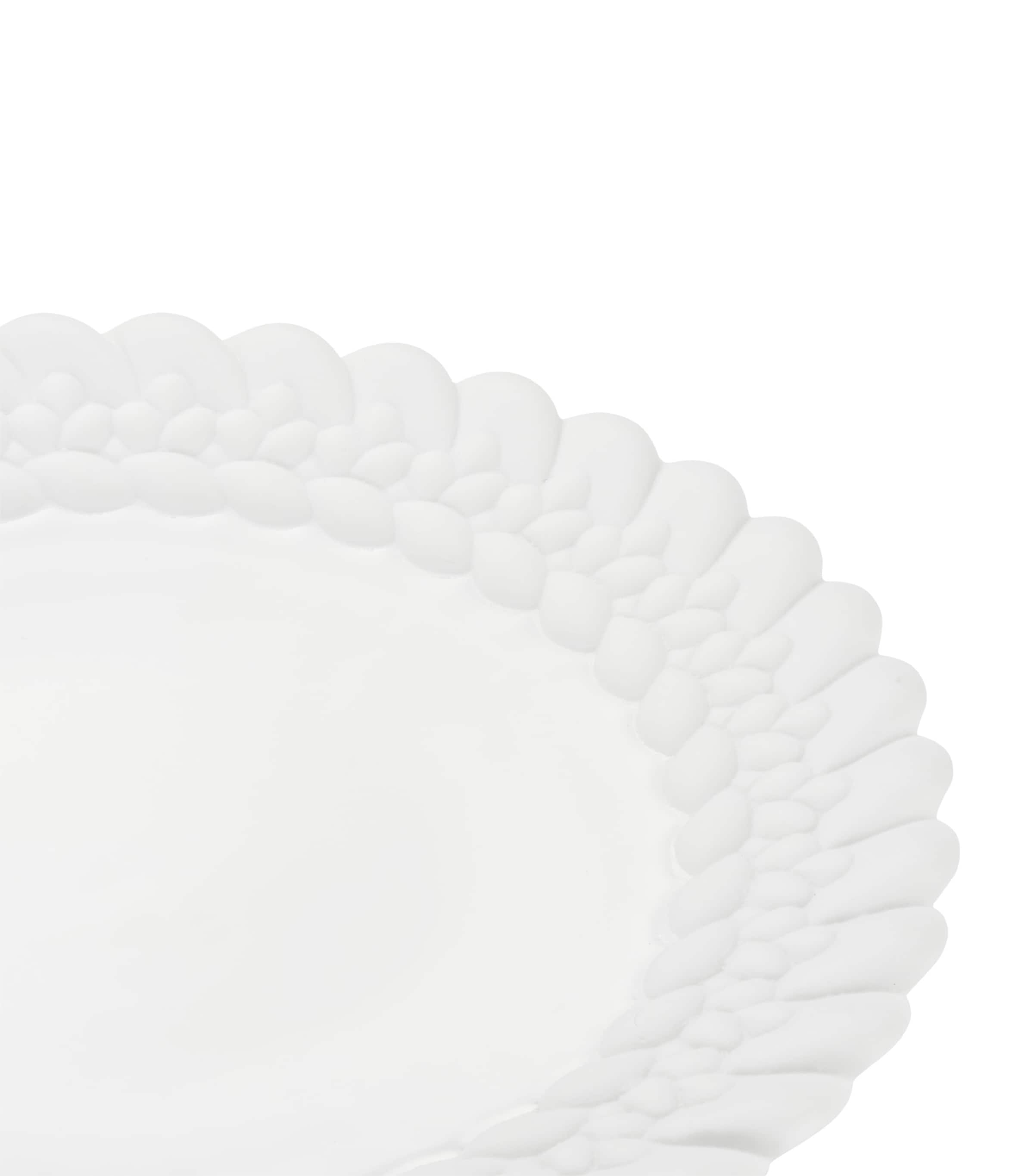 Porcelain Bread Plate (16cm) WHITE Image 3