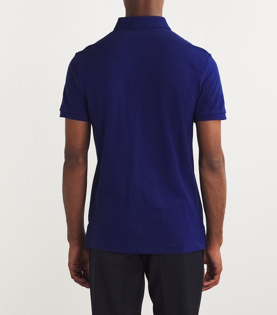 Logo Slim-Fit Polo Shirt FALL ROYAL/C1229 Image 4