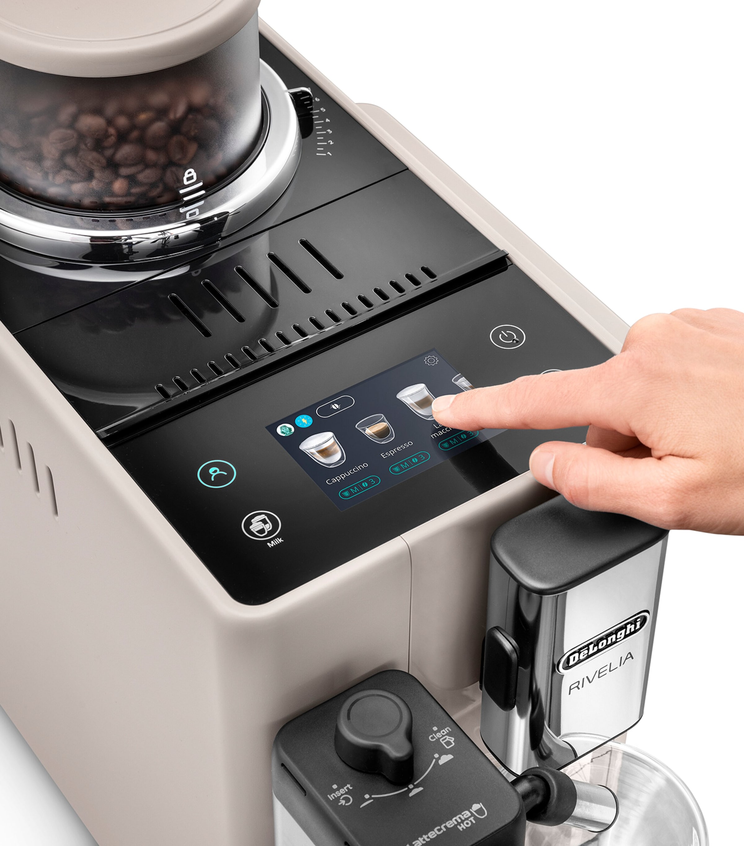 Rivelia Coffee Machine BEIGE Image 6