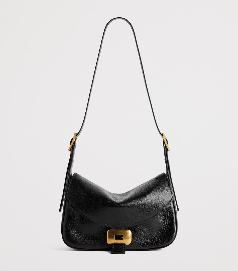 Balenciaga Womens Lambskin Clicca Shoulder Bag Image 5
