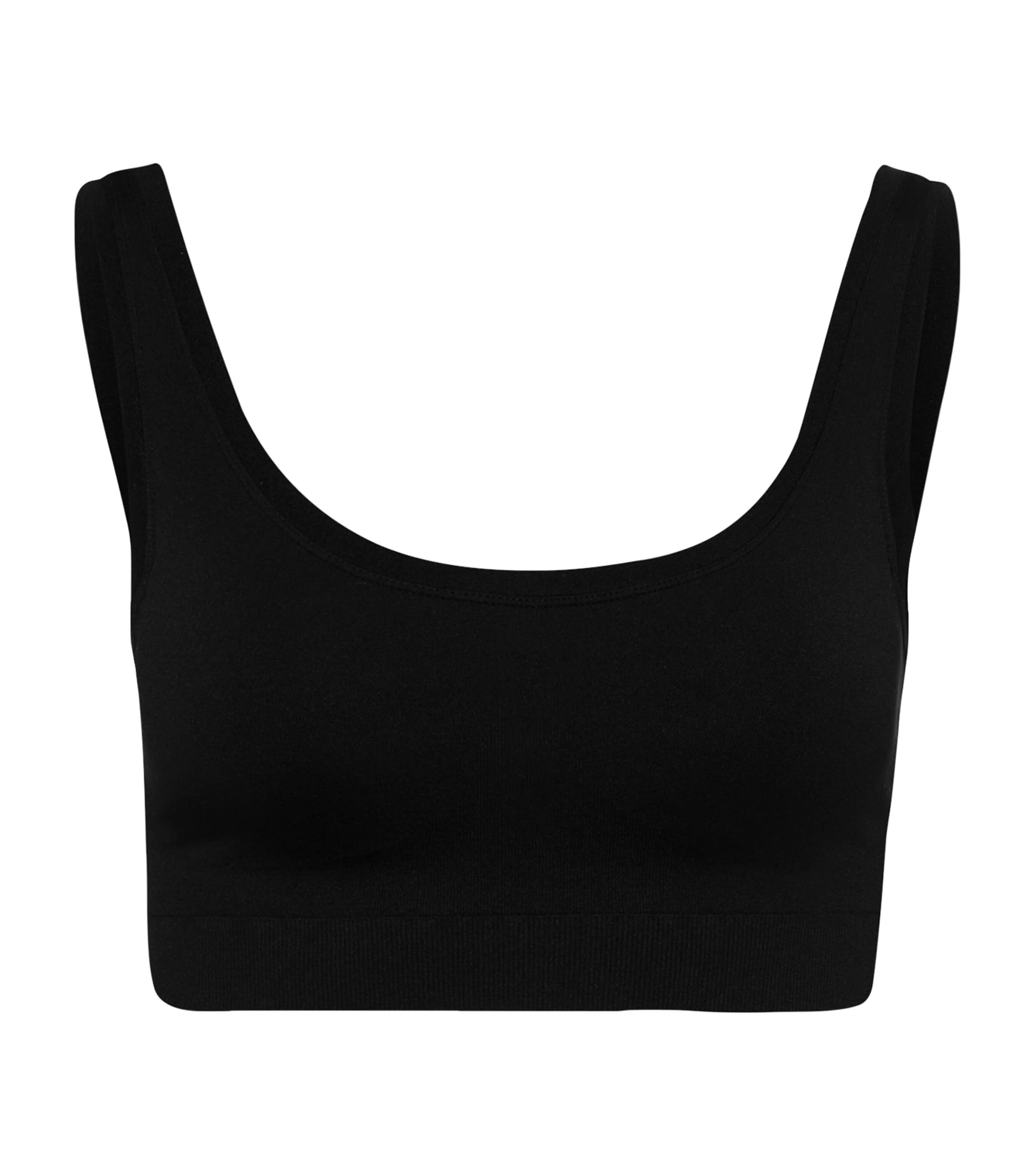 Hanro Womens Padded Touch Feeling Crop Top Image 1