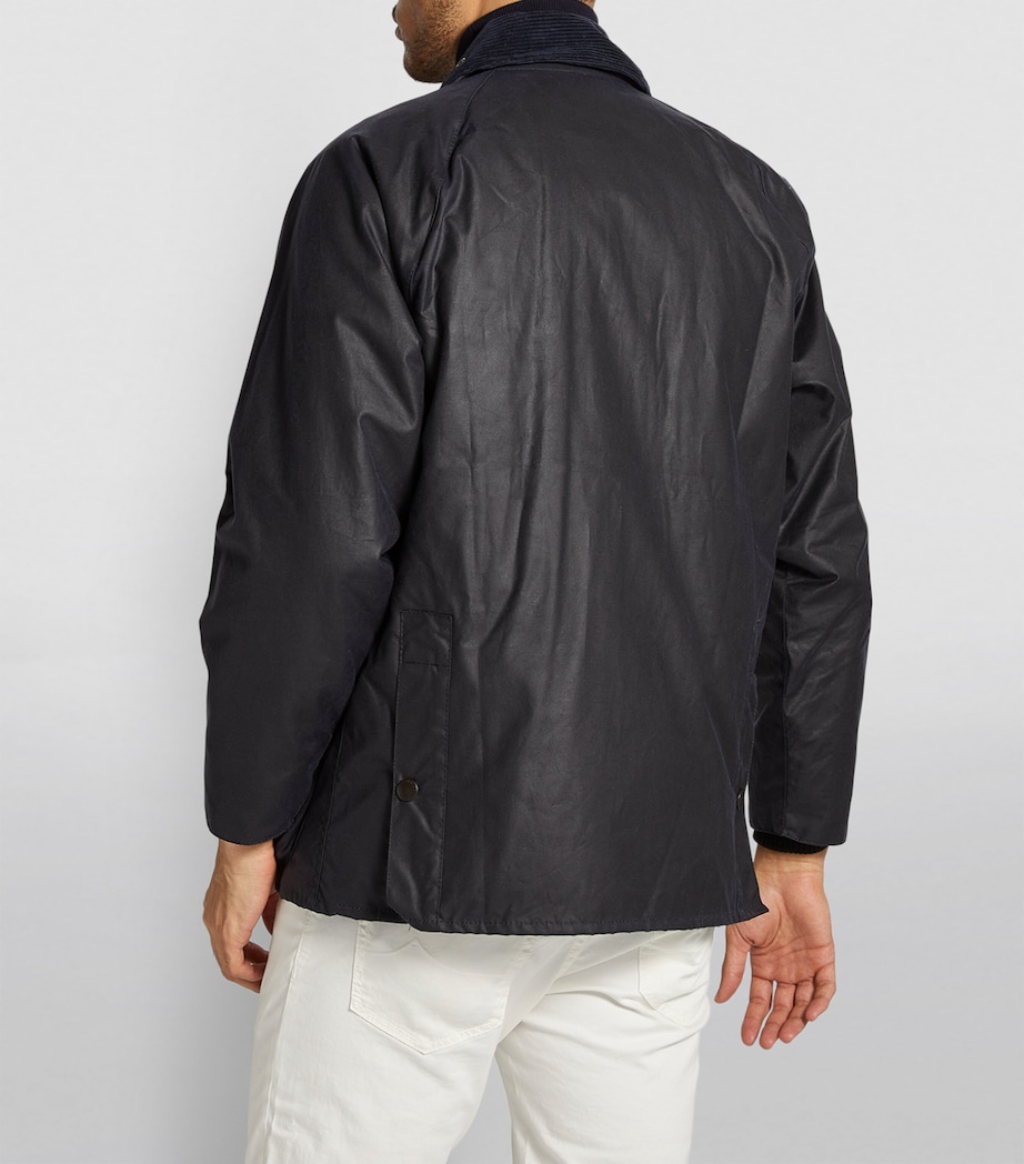 Waxed Bedale Jacket NAVY Image 4