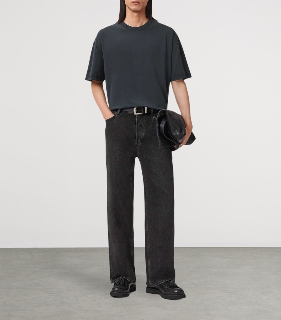 Cotton Cole T-Shirt WASHED BLACK Image 3