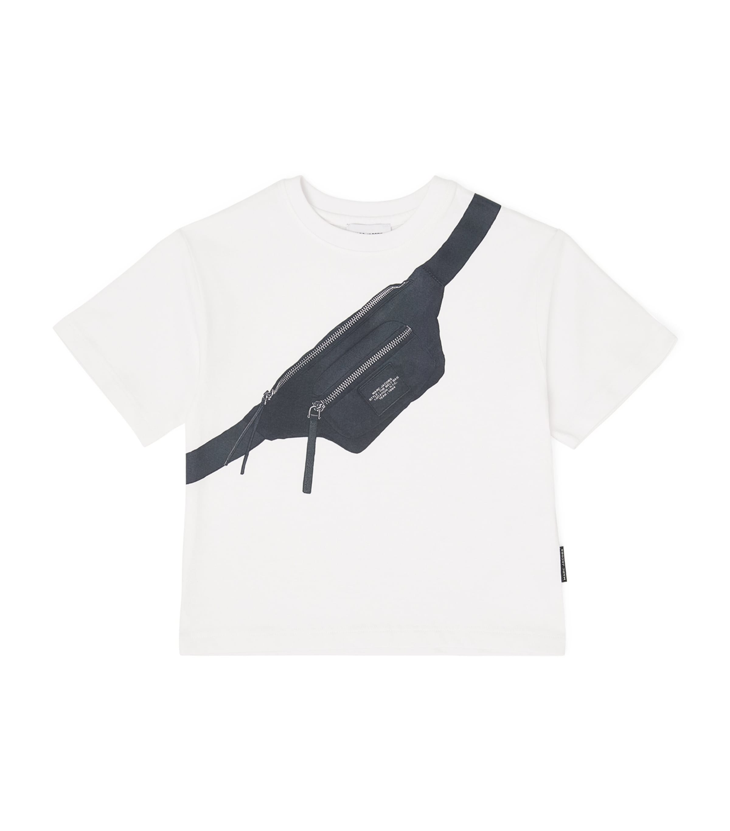 Shop Marc Jacobs Belt Bag T-shirt In White