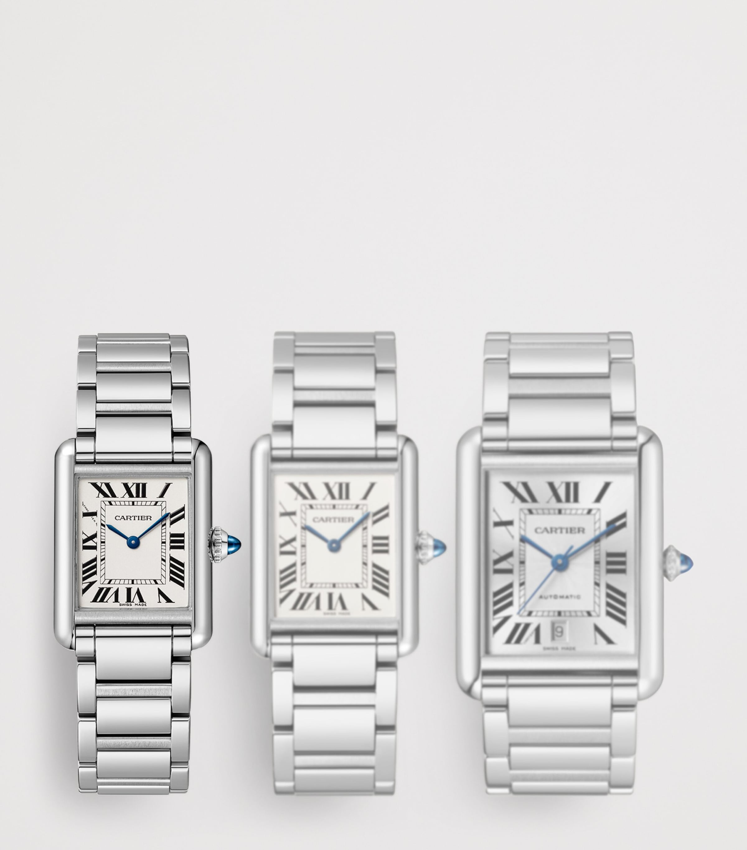 Cartier Small Steel Tank Must Watch 22mm Steel Image 7
