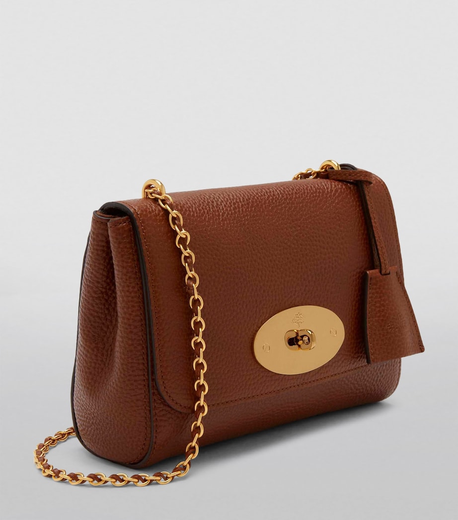 Leather Lily Shoulder Bag OAK Image 3