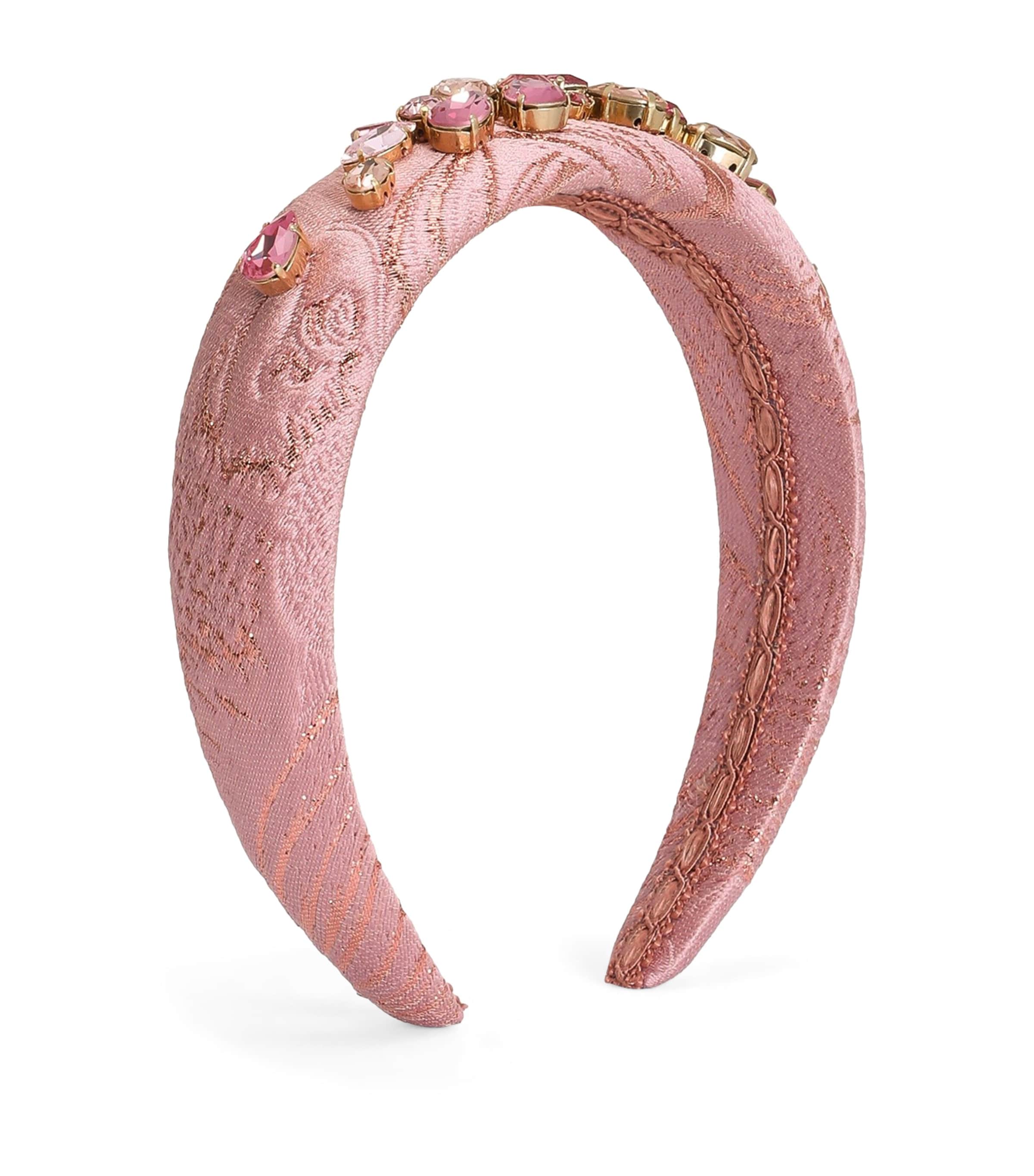 Dolce&Gabbana Kids Embellished Headband Jacquard Image 1