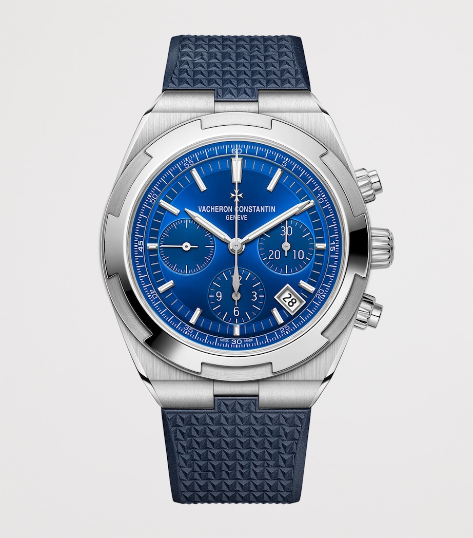 Vacheron Constantin Stainless Steel Overseas Chronograph Watch 42.5mm Stainless Steel Image 3