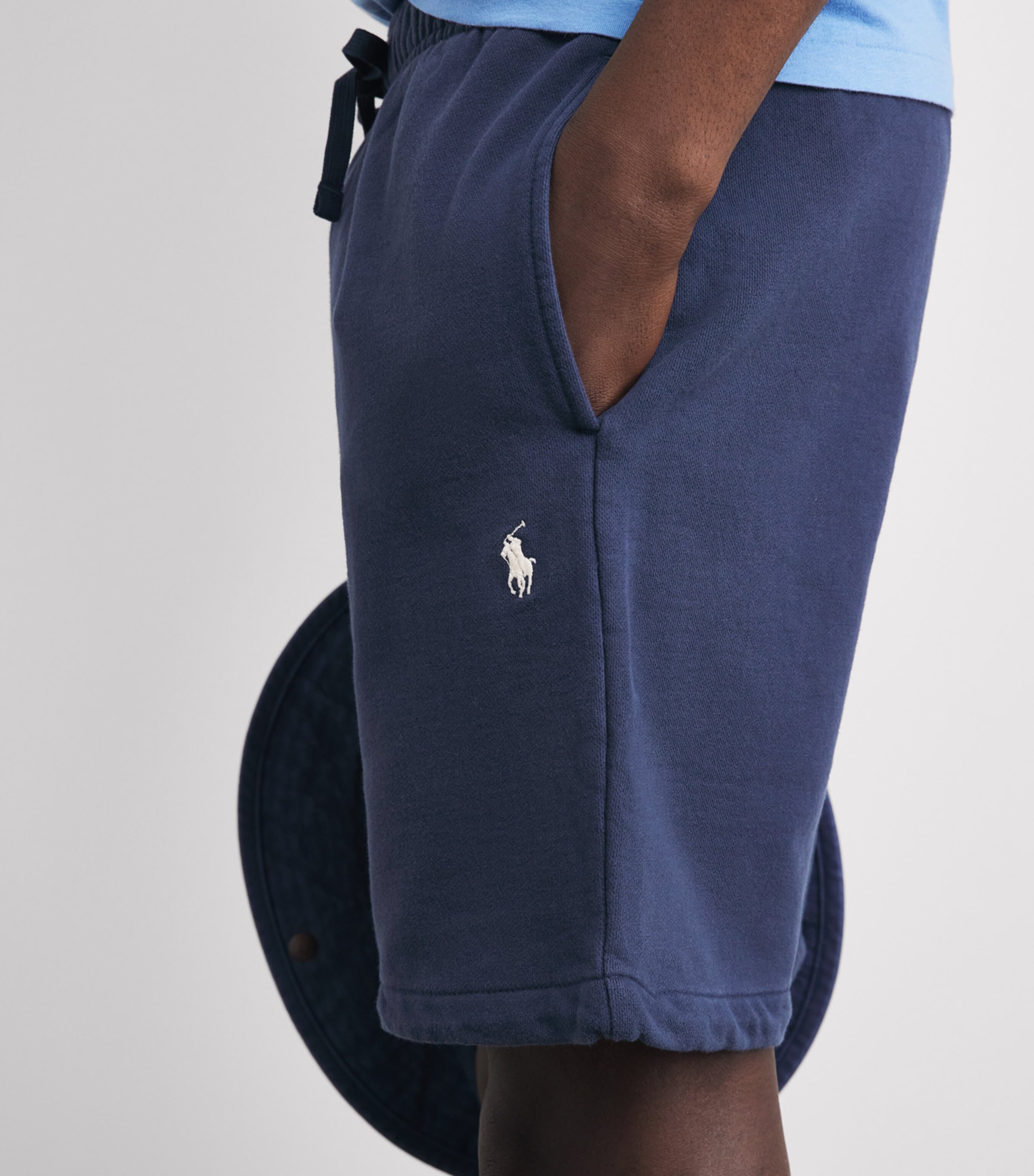 Polo Ralph Lauren Mens Cotton Polo Pony Logo Shorts Cruise Navy Image 3
