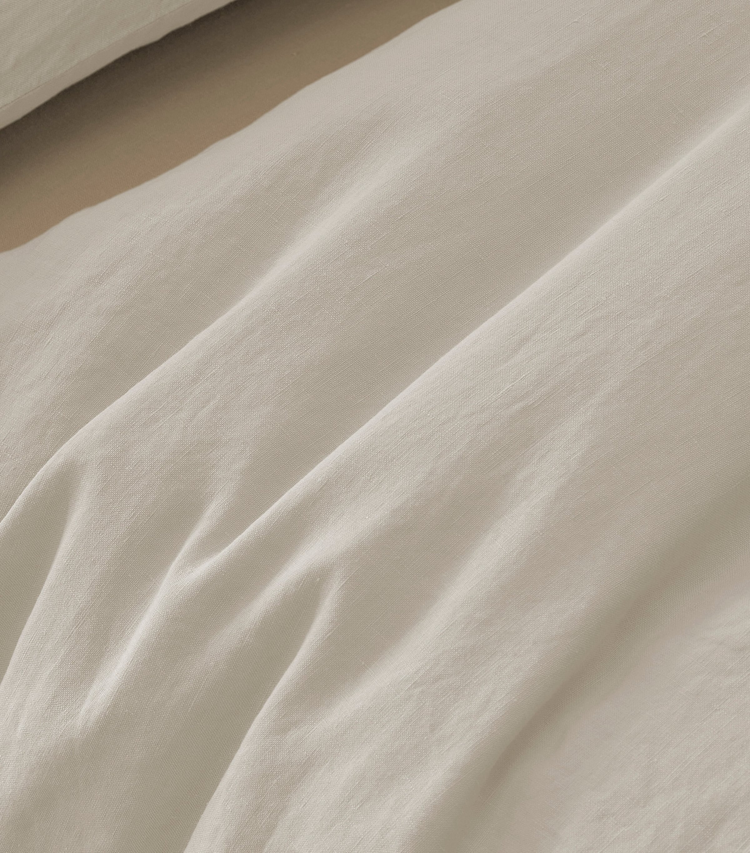 Society Limonta Linen Rem King Duvet Cover Set (230cm x 220cm) Marmo Image 2