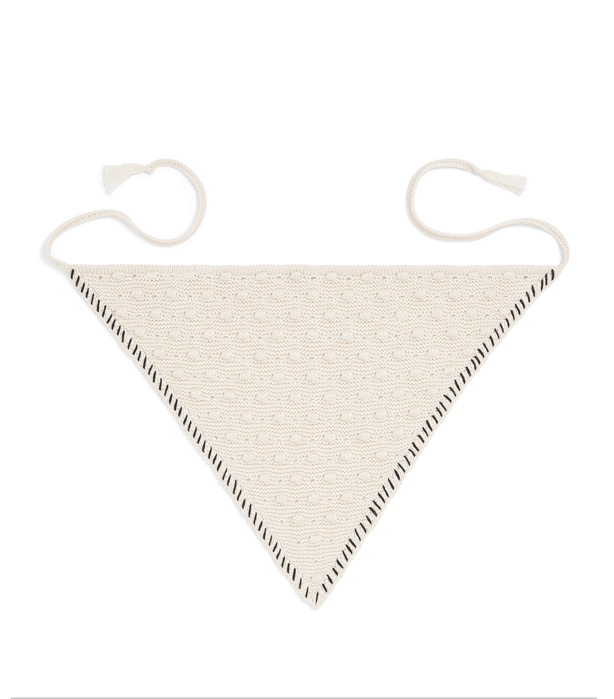 Frame The Bauble Bandana In White