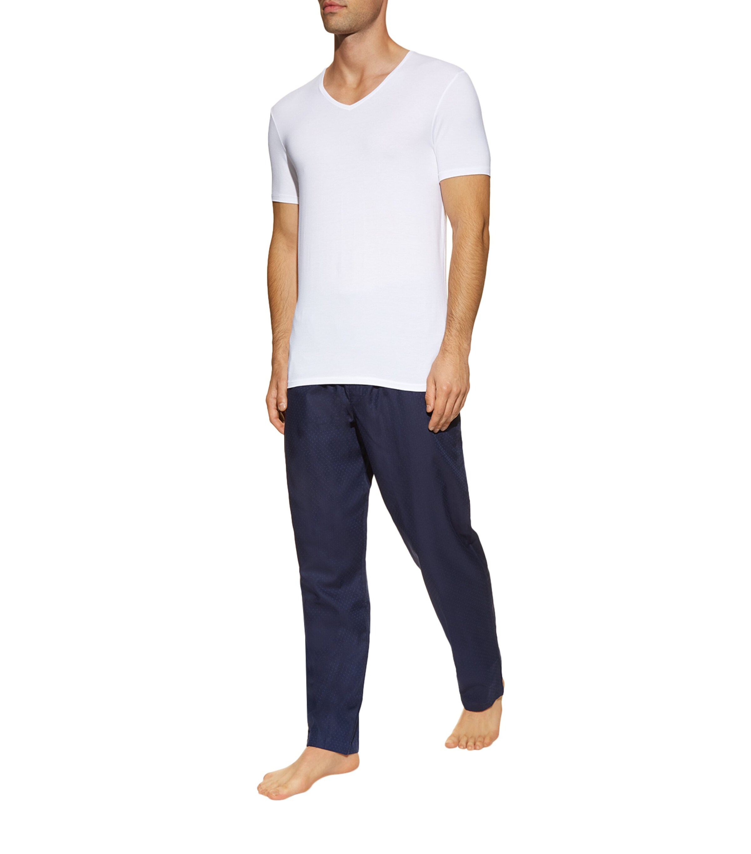 Model Lounge T-Shirt WHITE Image 2