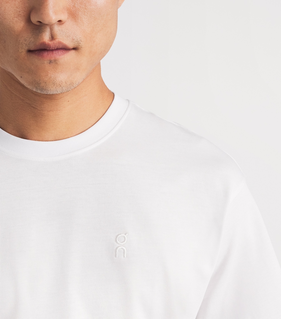 On Mens Cotton Club Collective T-Shirt White Image 3