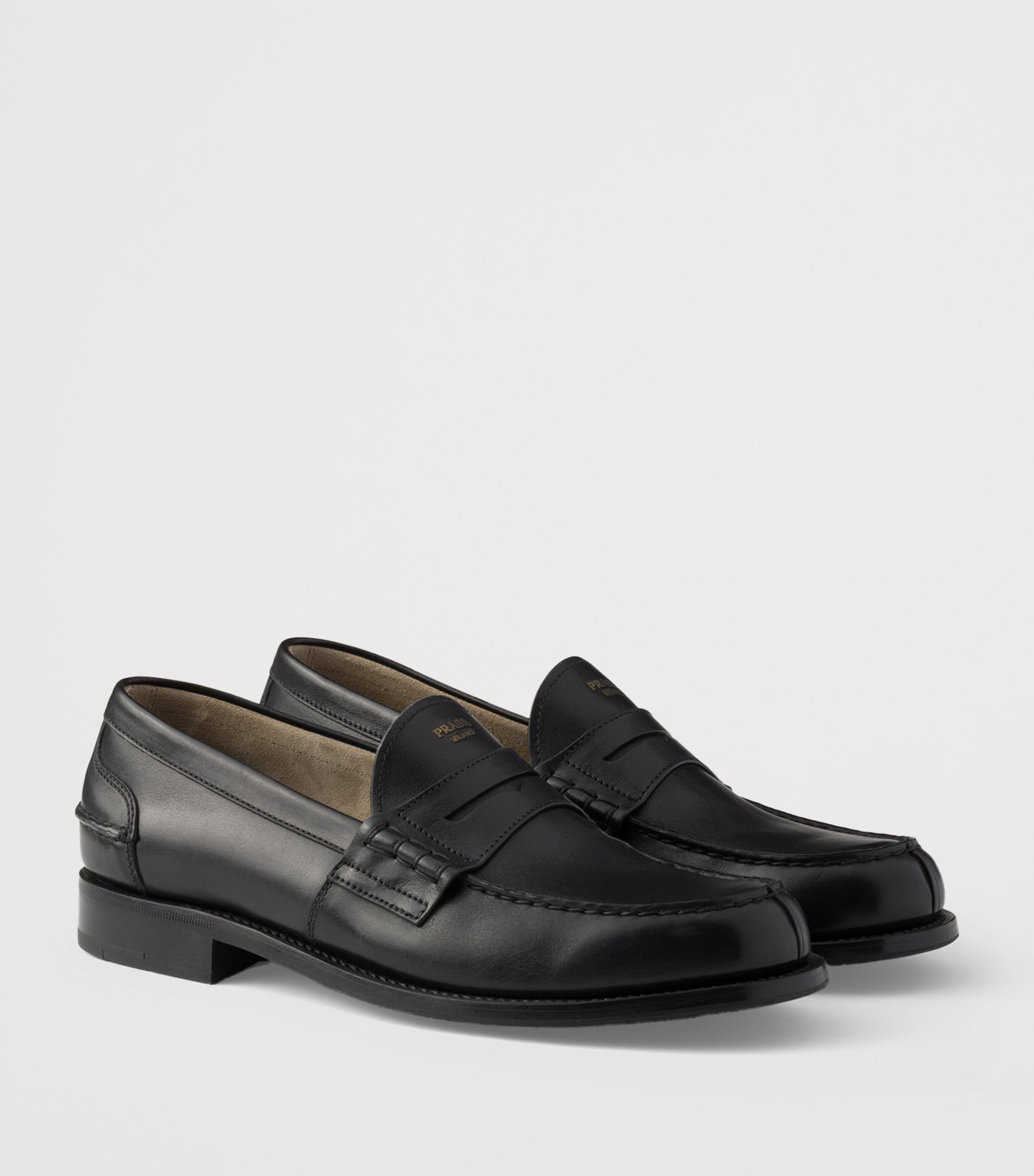 Prada Leather Loafers Image 1