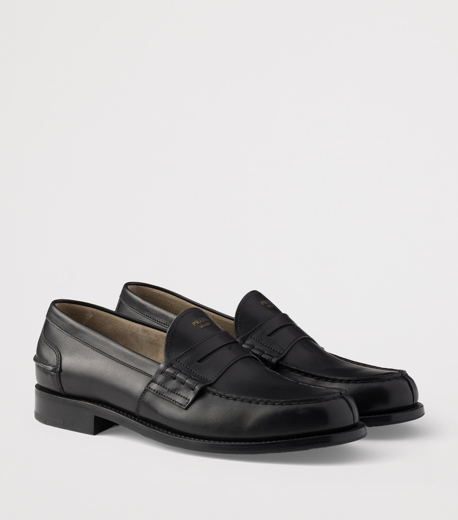 Prada Leather Loafers Image 1