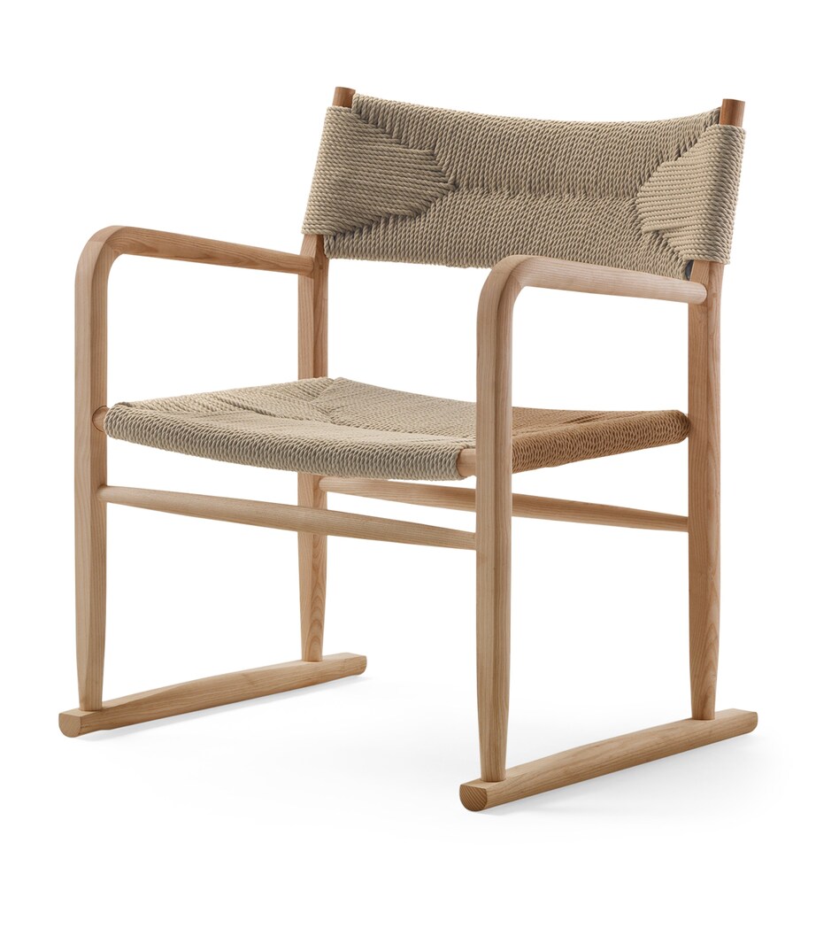 Iroko Kim Outdoor Armchair BROWN Image 1