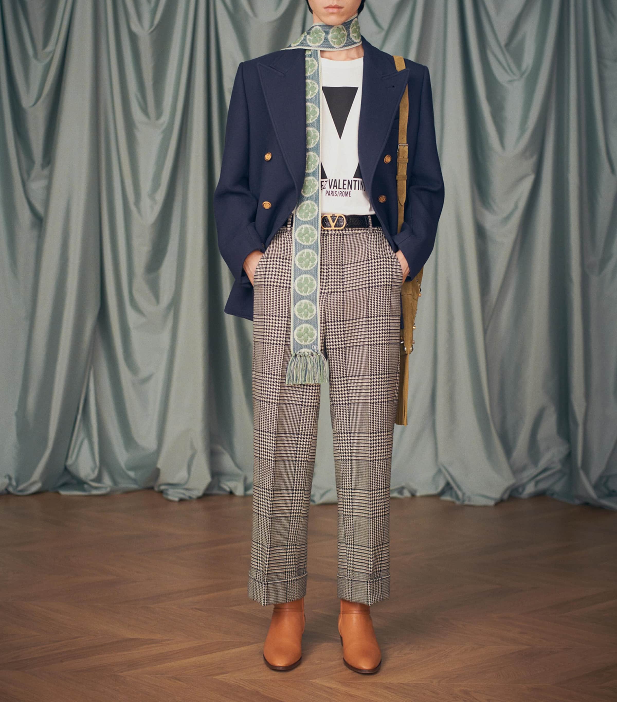 Valentino Cotton Chez Valentino T-Shirt | Harrods UK
