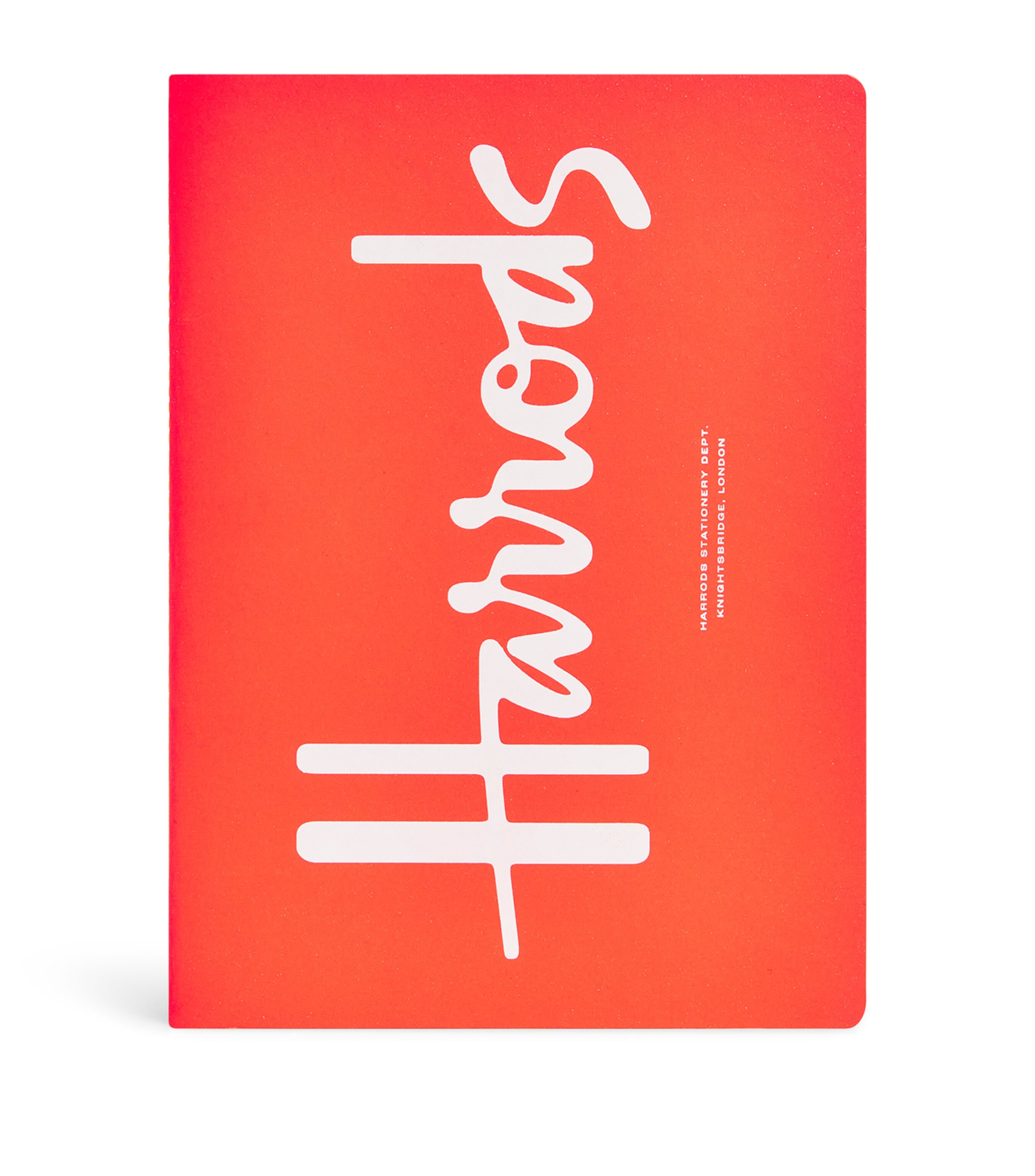 Harrods Logo Notebook In Red