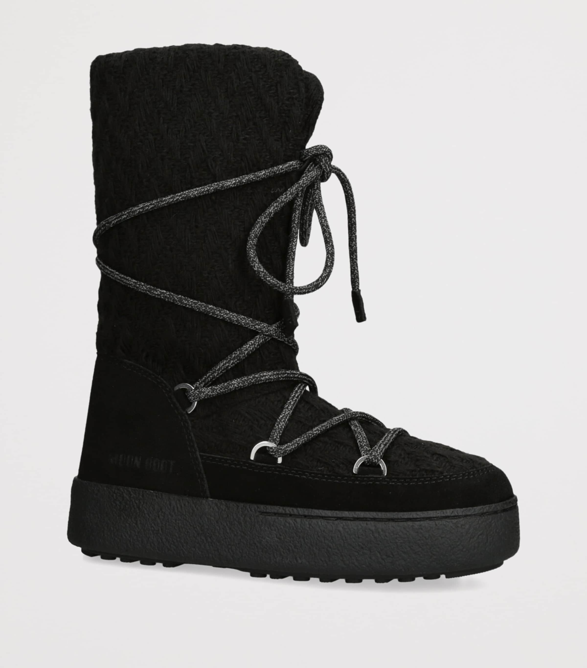 x Guest in Residence LTrack Knitted Boots BLACK Image 3