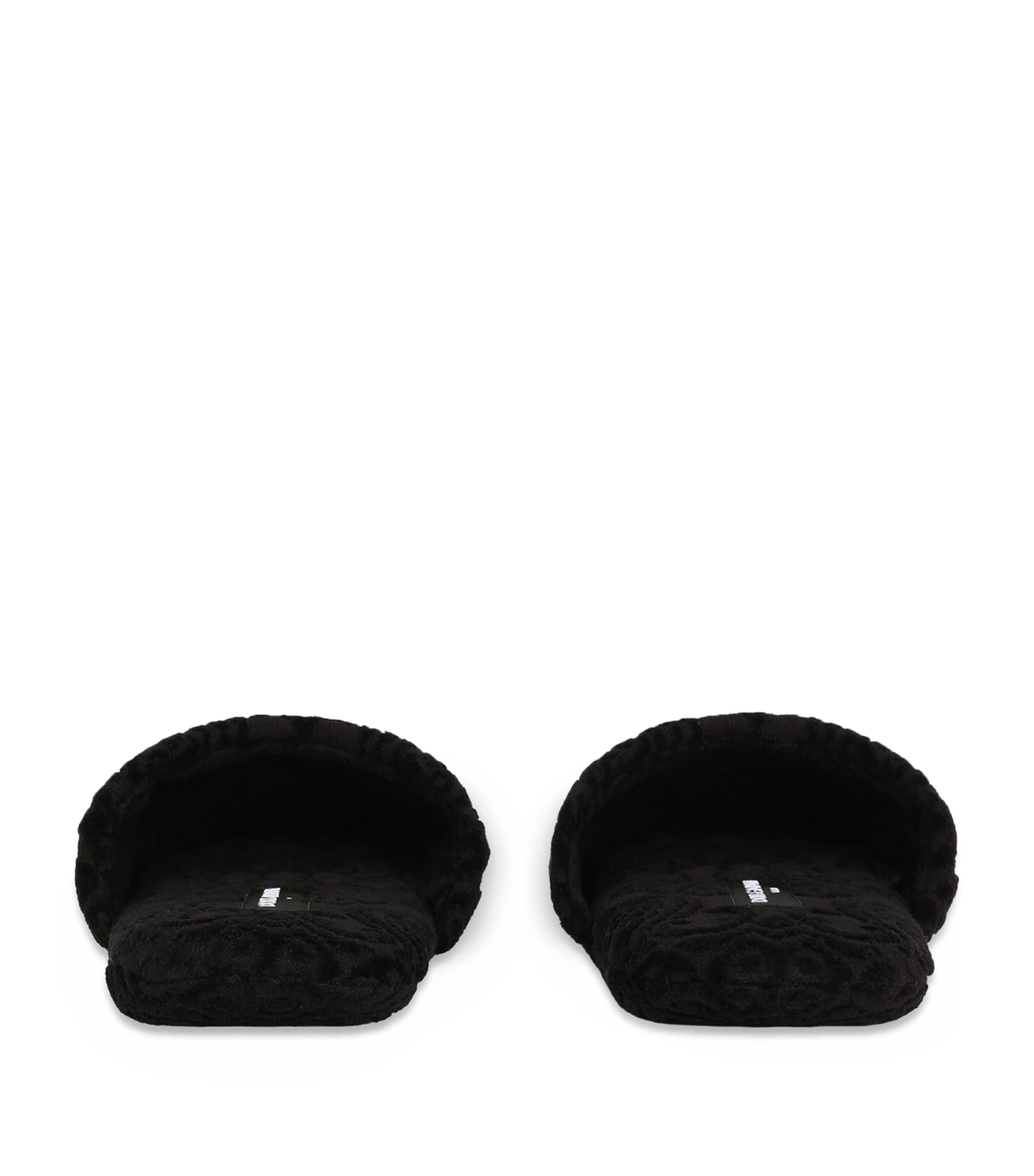 DG Logo Slippers U0008-NERO Image 2
