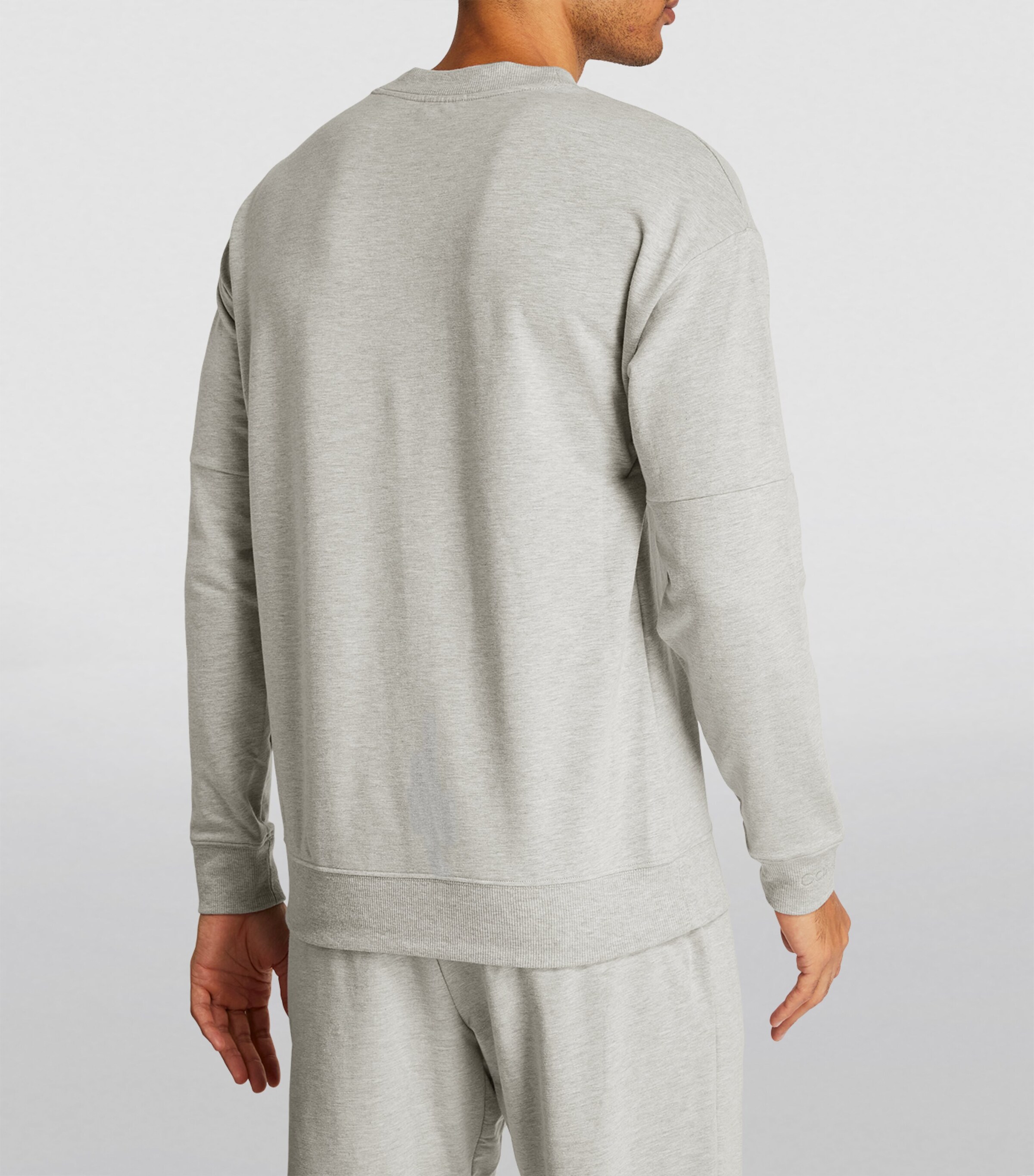 Crew-Neck Sweatshirt GREY HEATHER Image 4