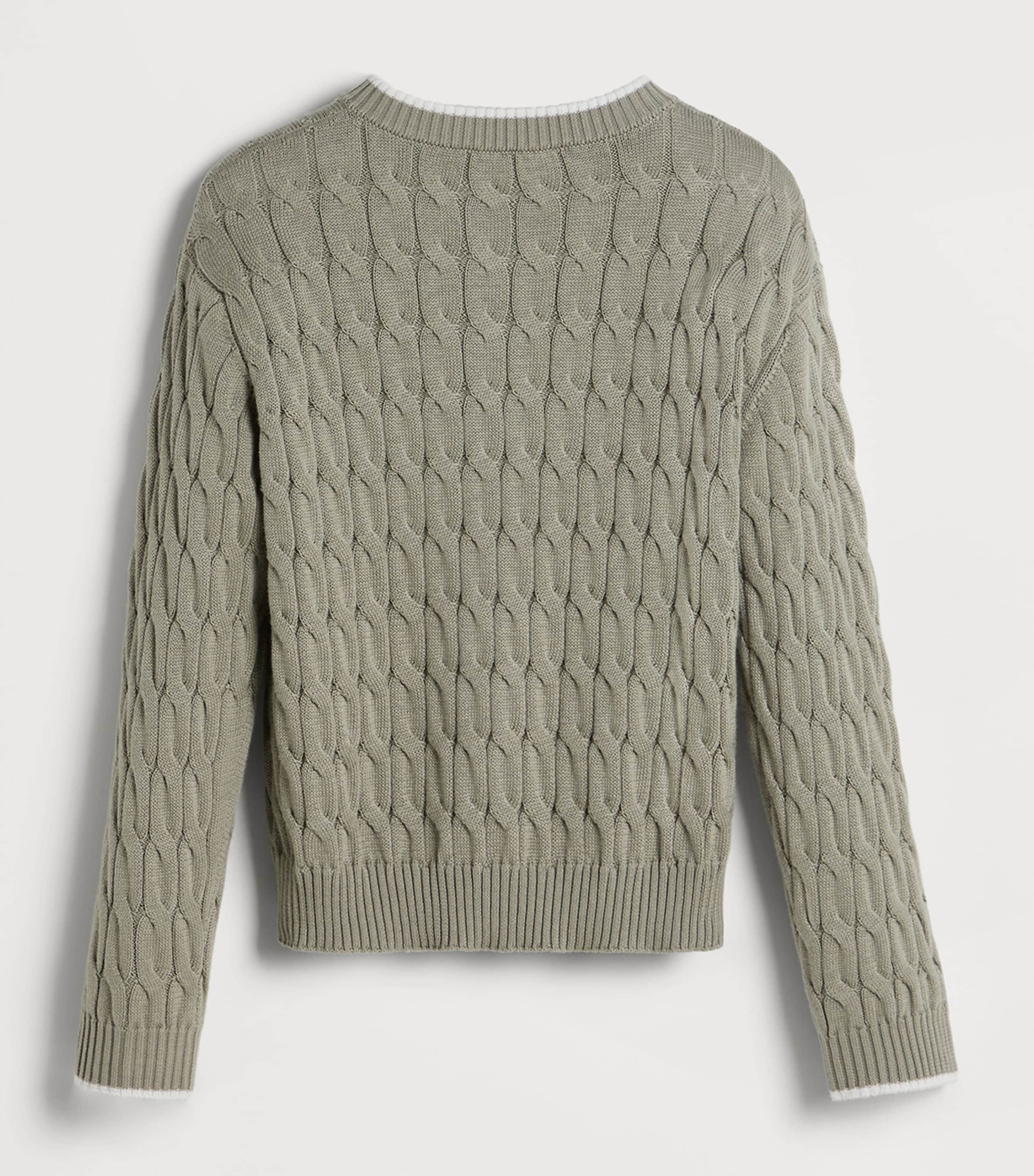 Brunello Cucinelli Kids Cotton Cable-Knit Cardigan (4-6 Years) Image 2
