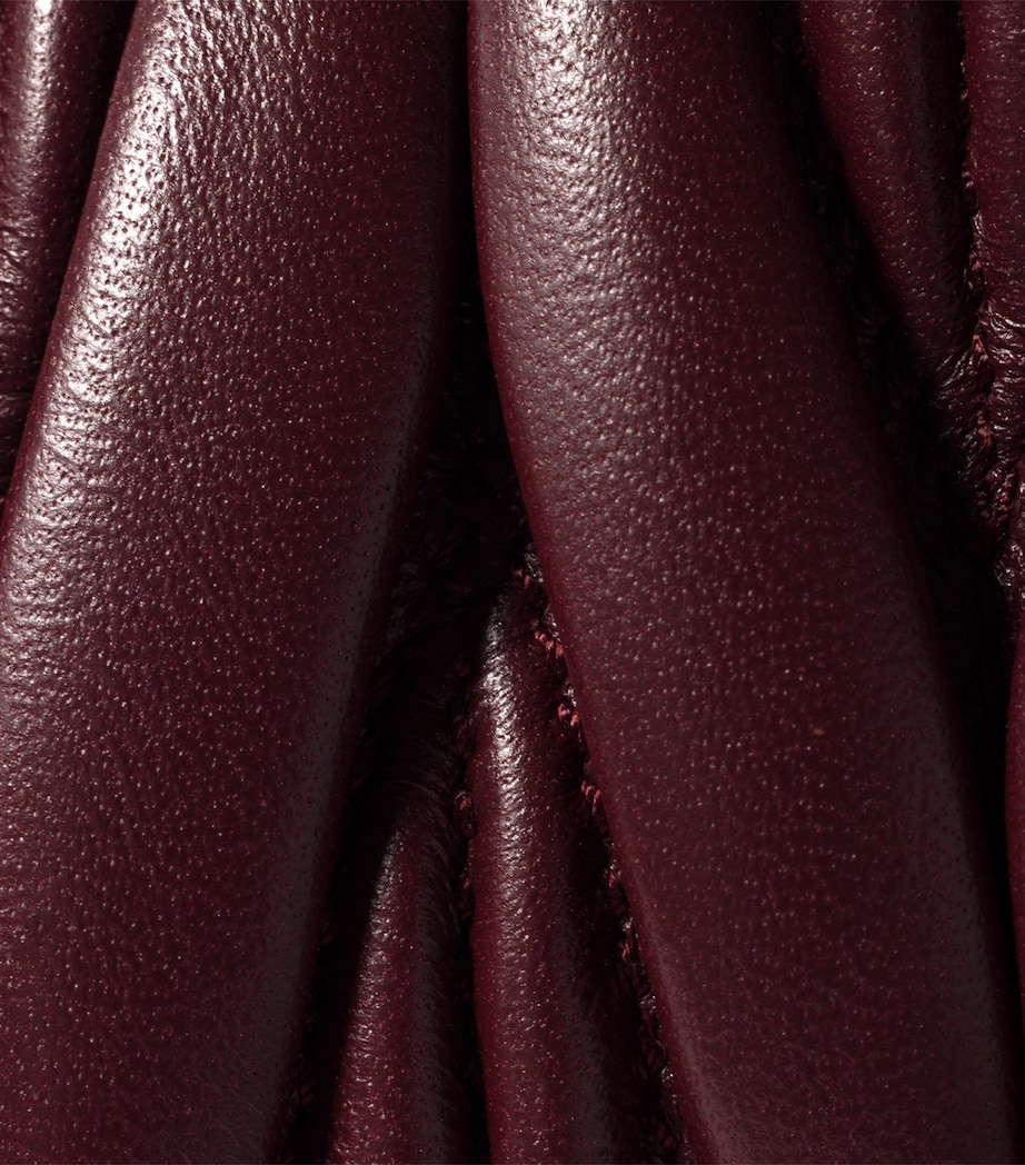 Small Matelassé Lambskin Wander Top-Handle Bag F0007 Image 7