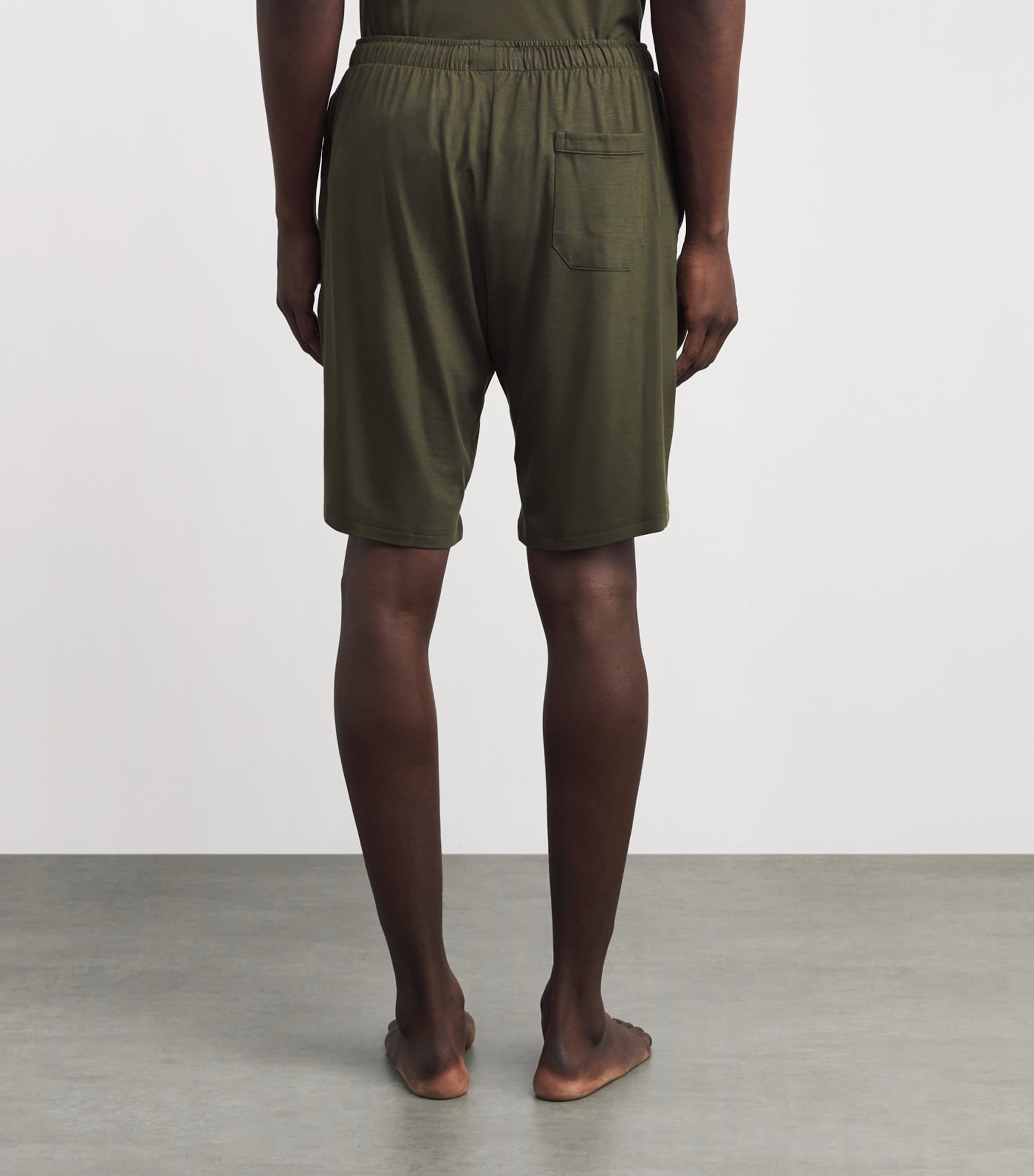 Modal-Blend Basel Drawstring Shorts GRE Image 5
