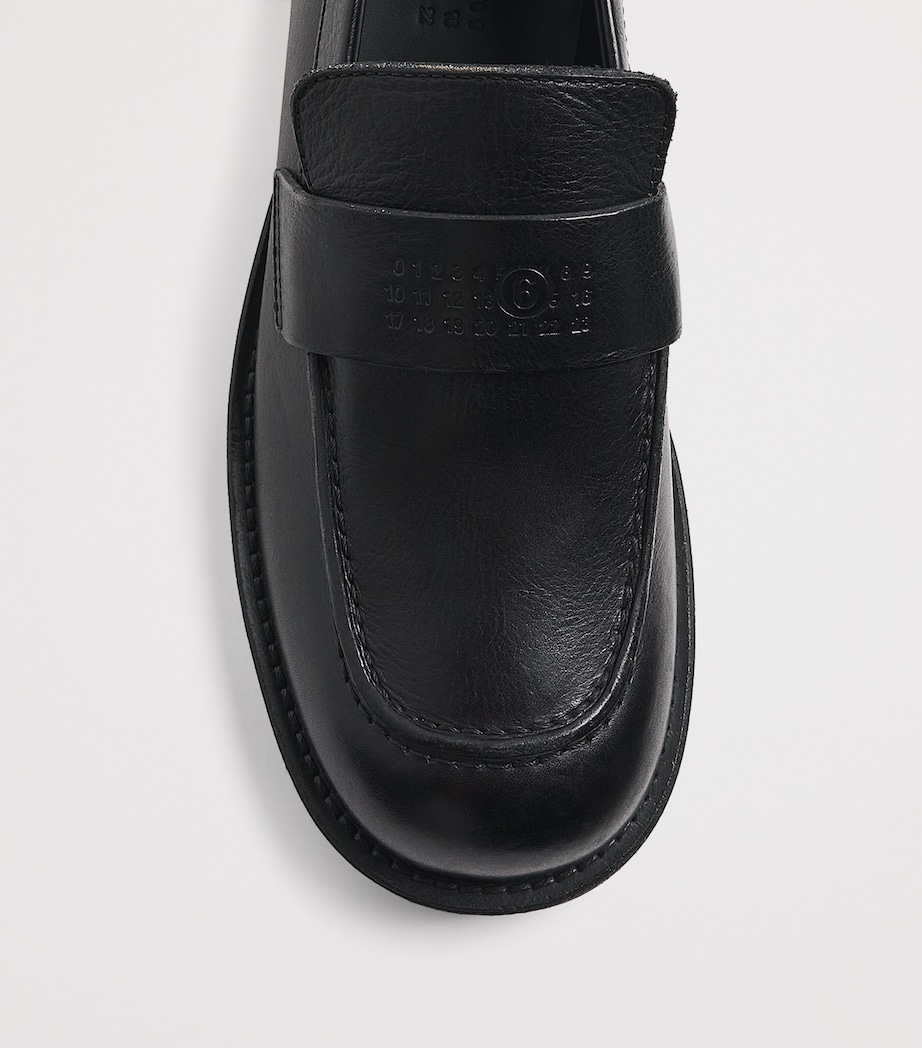 Leather City Biker Loafers T8013 Image 5