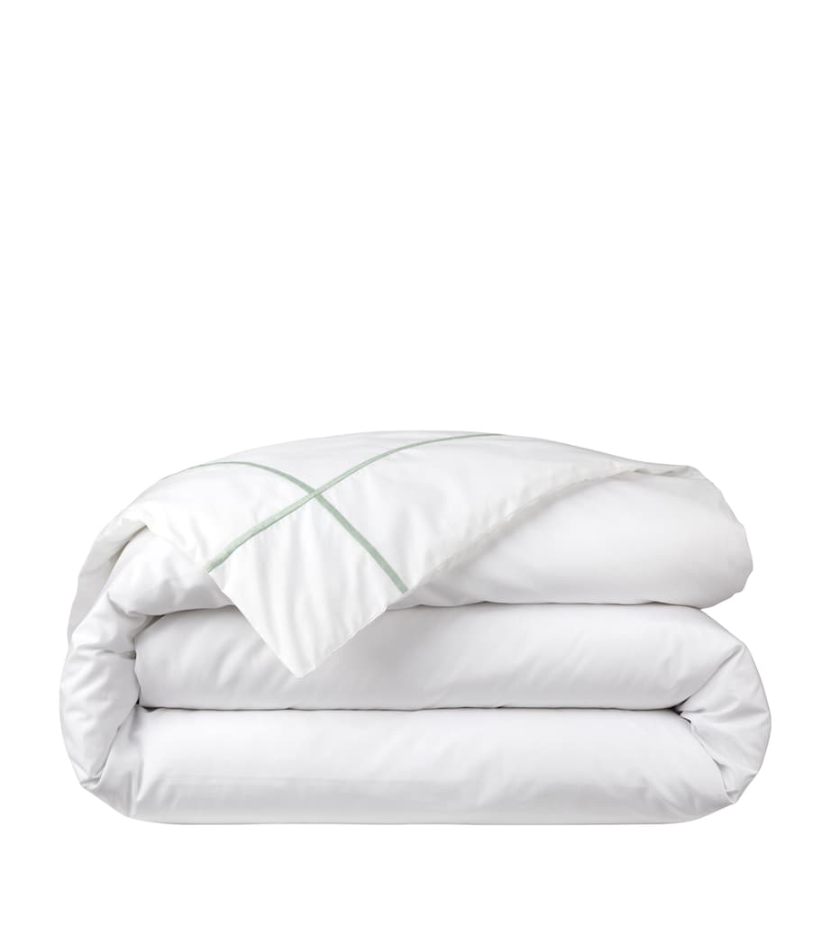 Yves Delorme Cotton Athena Super King Duvet Cover (260cm x 220cm) Veronese Image 2