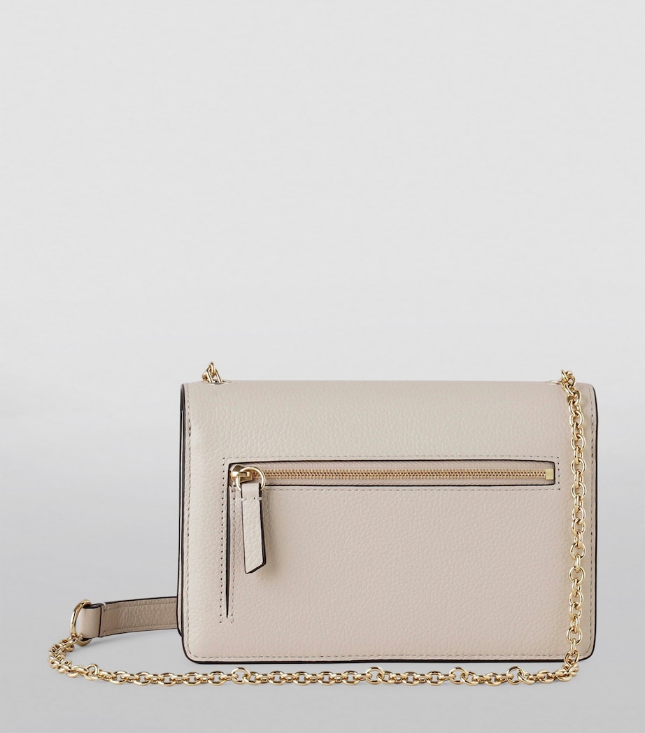 Small Leather Darley Cross-Body Bag CHALK Image 2