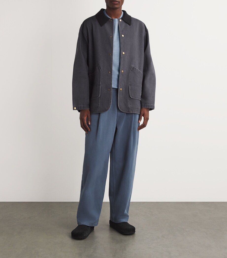 Wool Crew-Neck Sweater POWDER BLUE 201 Image 2