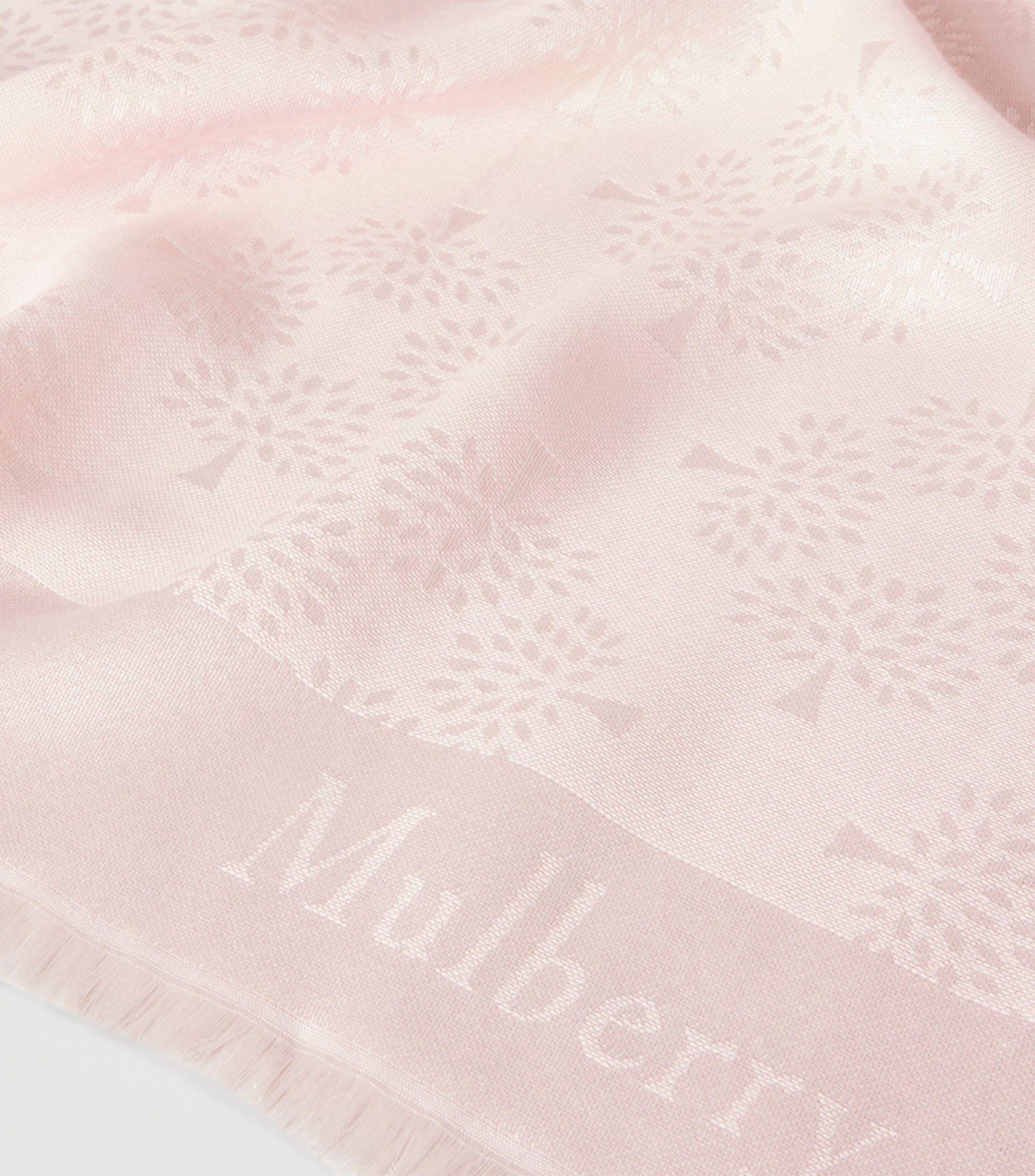 Mulberry Silk-Cotton Tree Scarf Blossom Pink Image 3