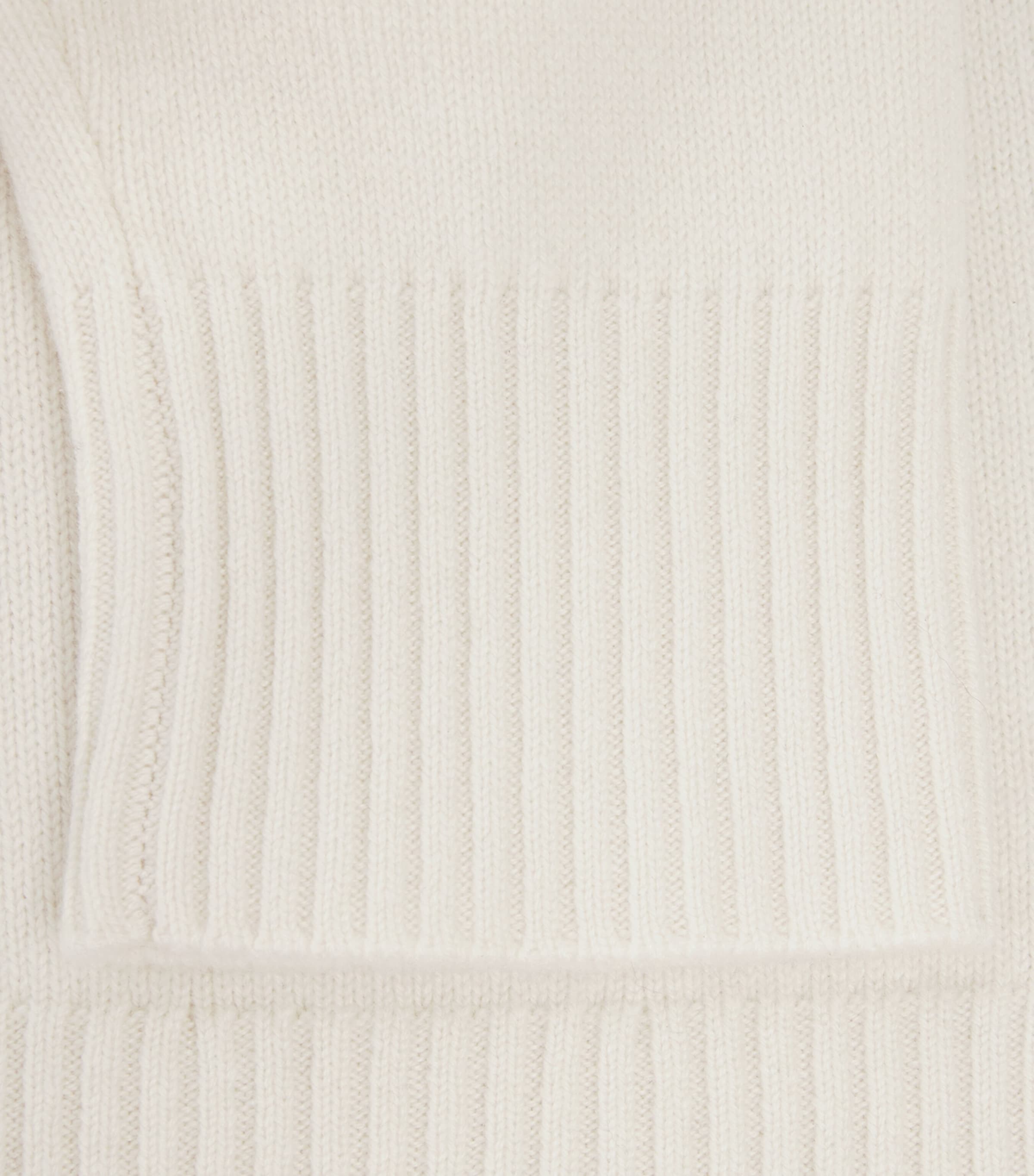 Cashmere-Blend Rollneck Sweater ECRU Image 5