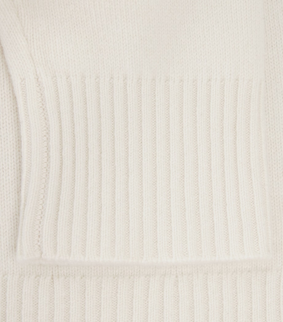 Cashmere-Blend Rollneck Sweater ECRU Image 5