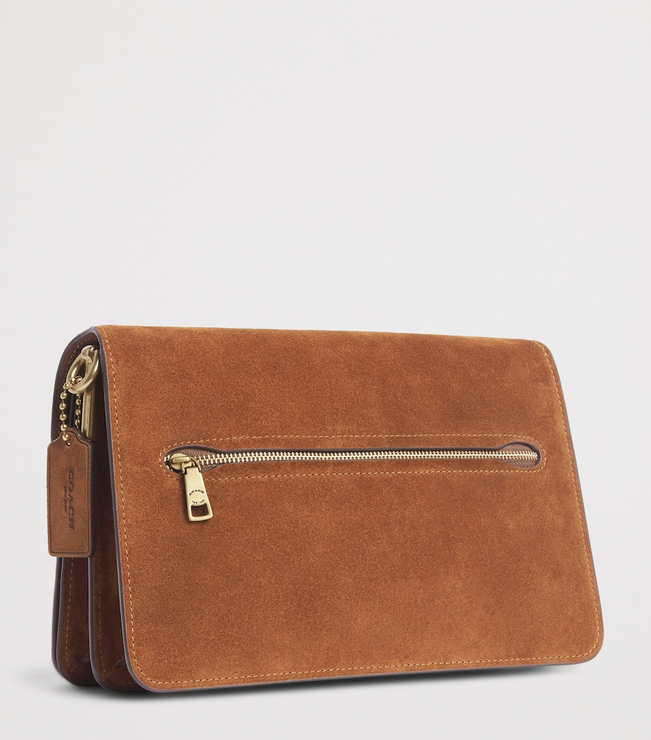 Coach Suede Tabby 30 Shoulder Bag Brown Image 3