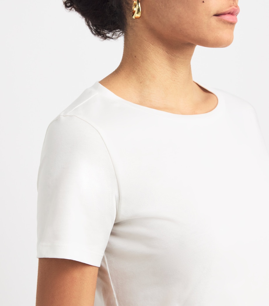 Cotton-Blend T-Shirt WHITE Image 6