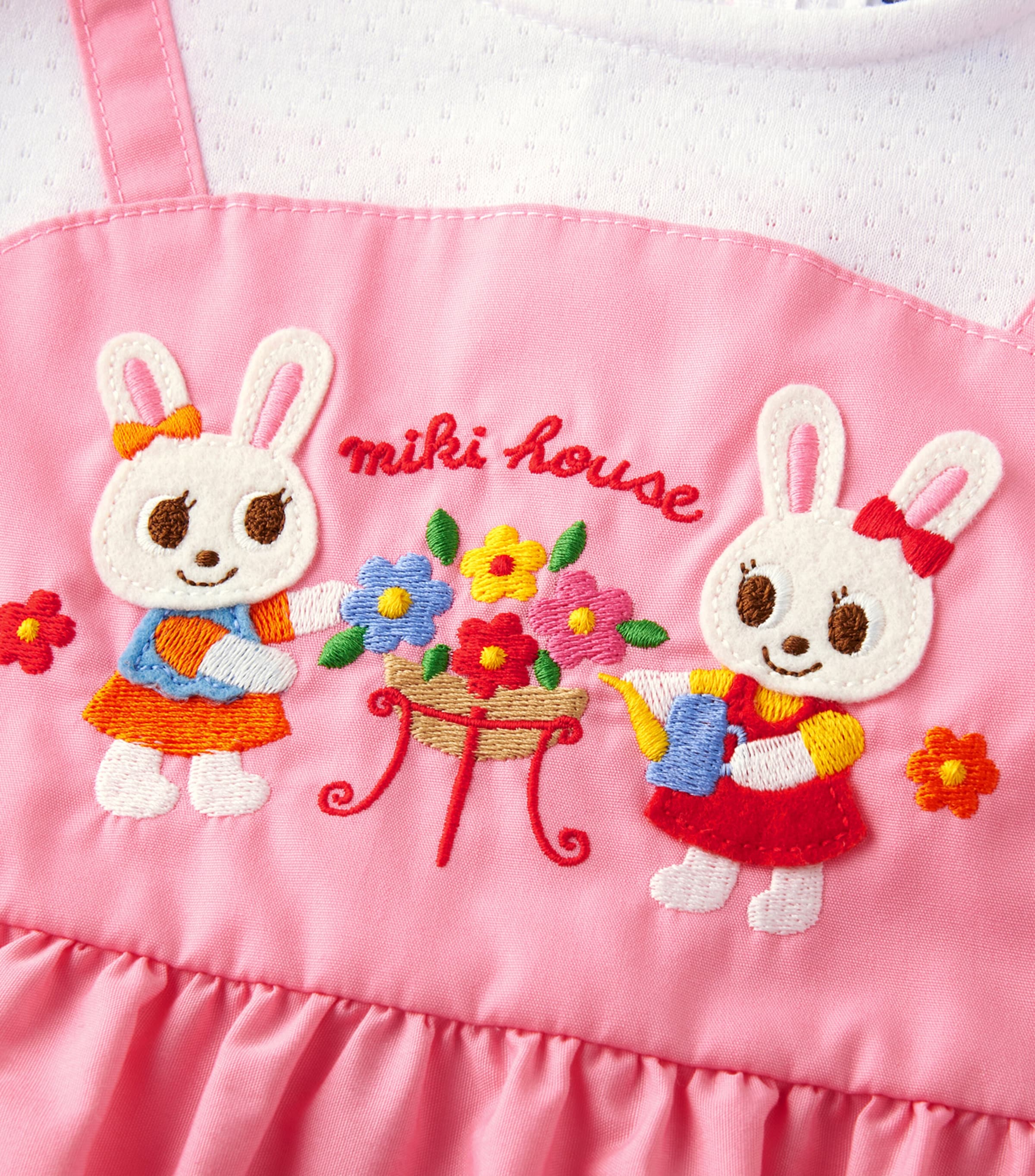 Cotton Embroidered Dress (2-7 Years) 8 Image 5